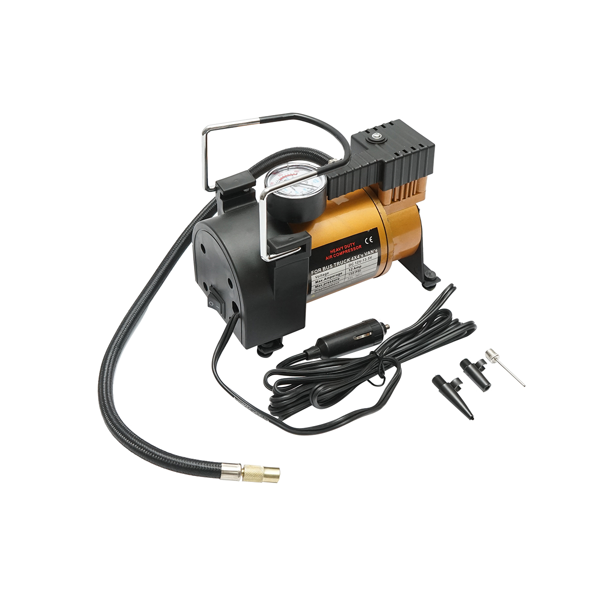Compresor auto 12V/10A presiune maxima 6.9 Bar. Breckner Germany - imagine 5