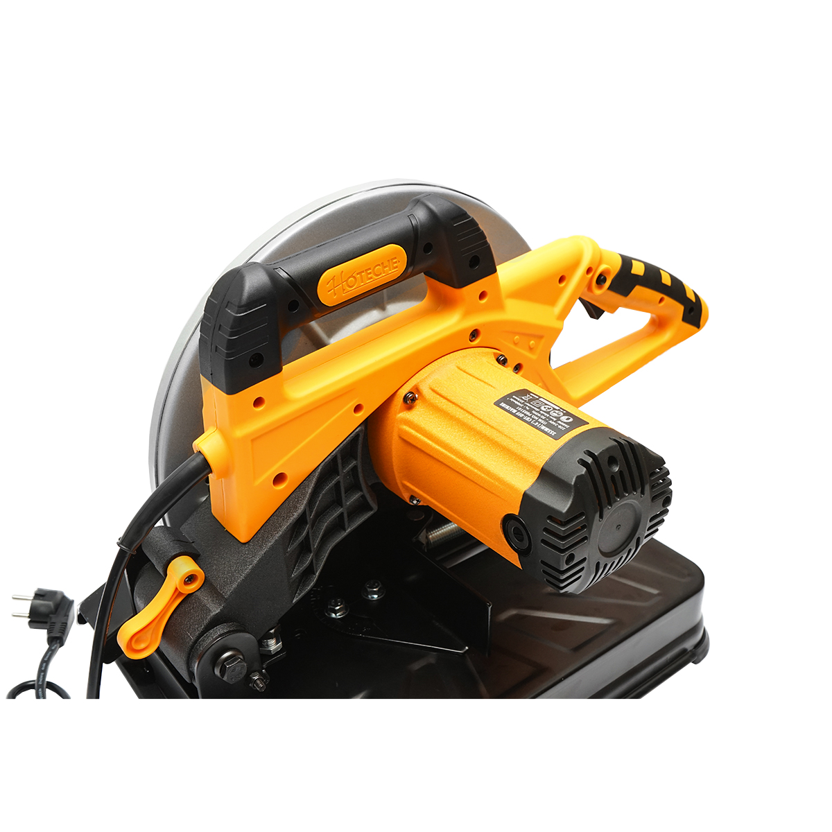 Masina profesionala pentru debitat metale, disc fi 355mm, 220V putere 2600W, 3900 rot/min Hoteche - imagine 9