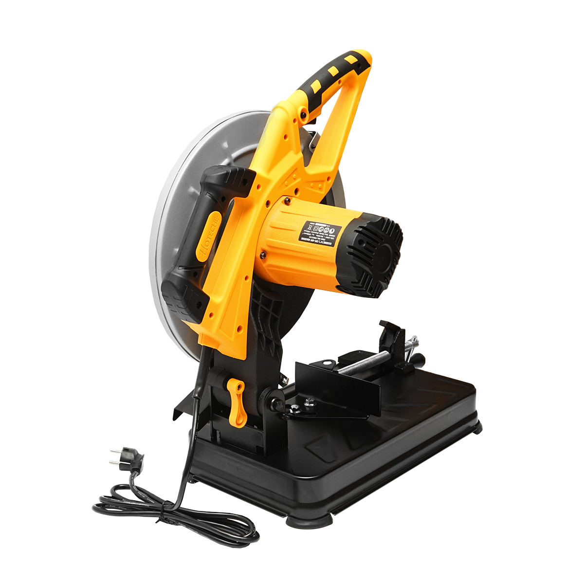Masina profesionala pentru debitat metale, disc fi 355mm, 220V putere 2600W, 3900 rot/min Hoteche - imagine 6