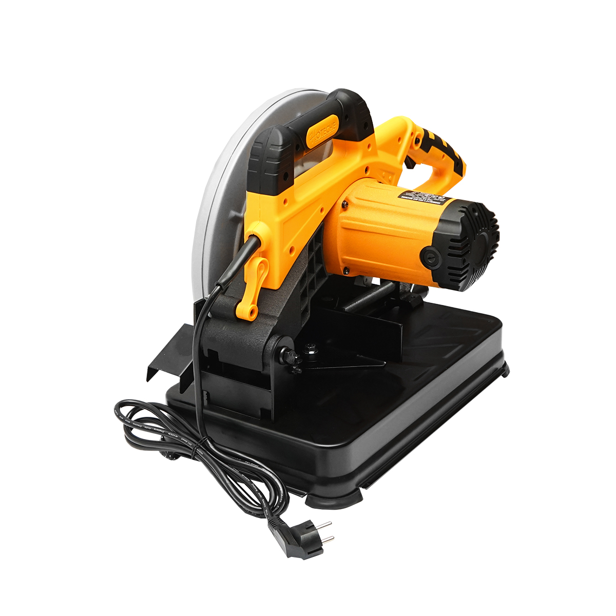 Masina profesionala pentru debitat metale, disc fi 355mm, 220V putere 2600W, 3900 rot/min Hoteche - imagine 5