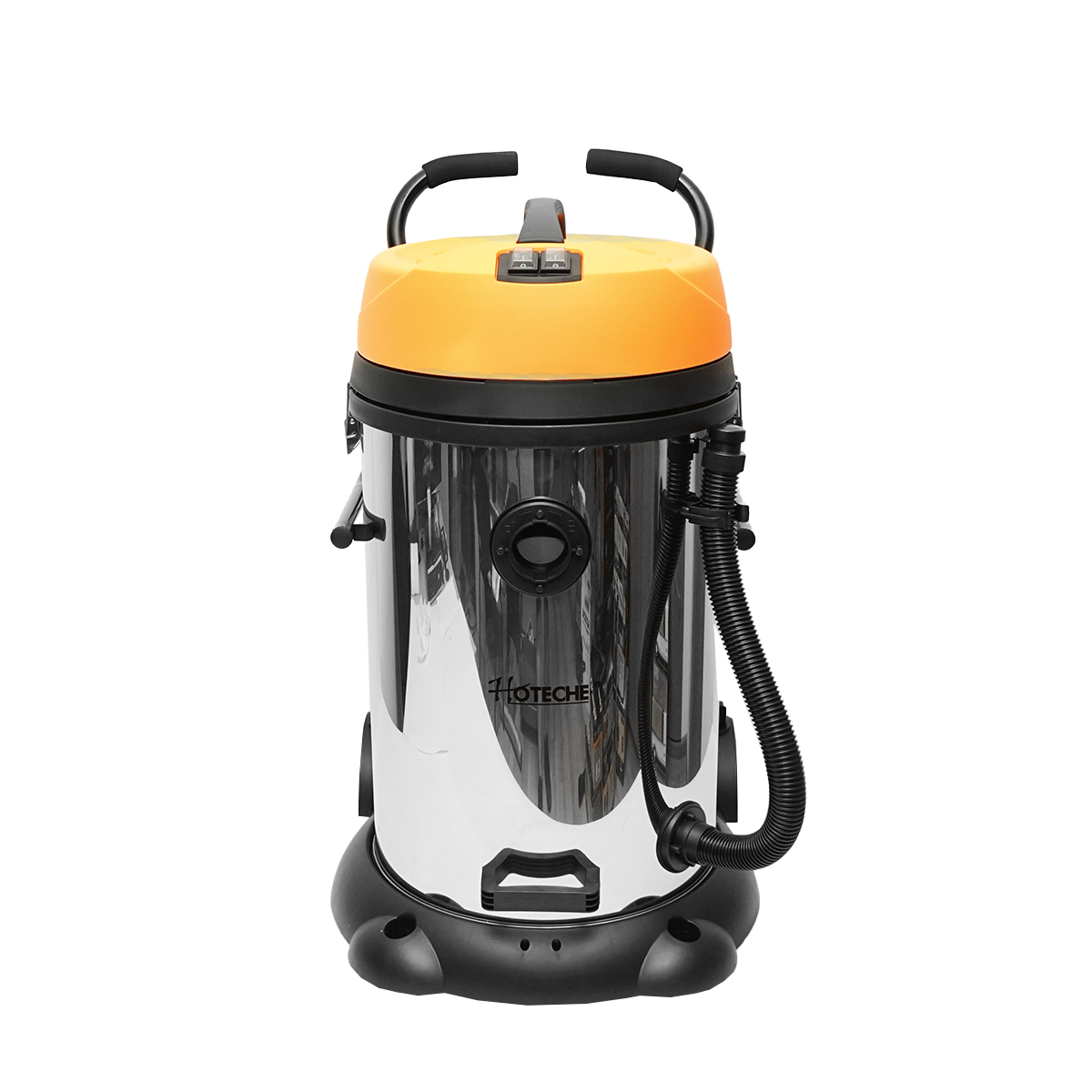 Aspirator profesional industrial umed/uscat volum 75L tensiune alimentare 220V, putere 2x1200W corp din inox Hoteche - imagine 8