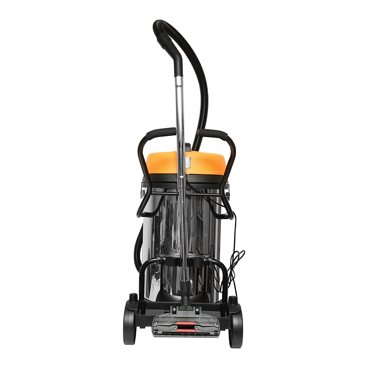 Aspirator profesional industrial umed/uscat volum 75L tensiune alimentare 220V, putere 2x1200W corp din inox Hoteche - imagine 5