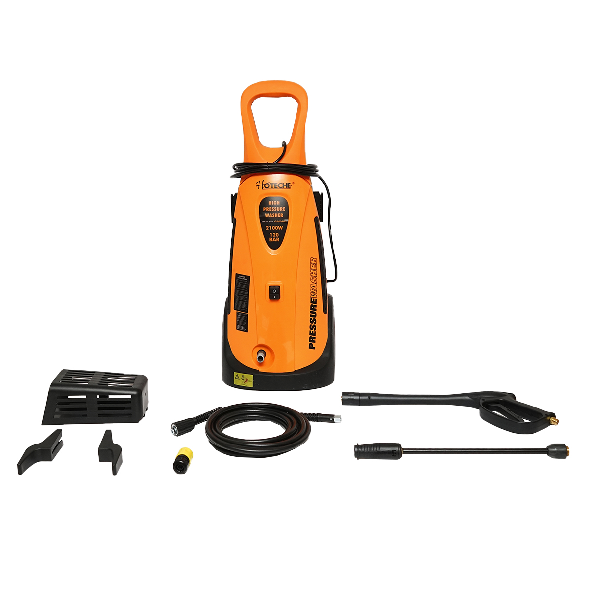 Aparat de spalat cu presiune 120 Bar, putere 2100W/220V debit maxim 7L/min Hoteche - imagine 6