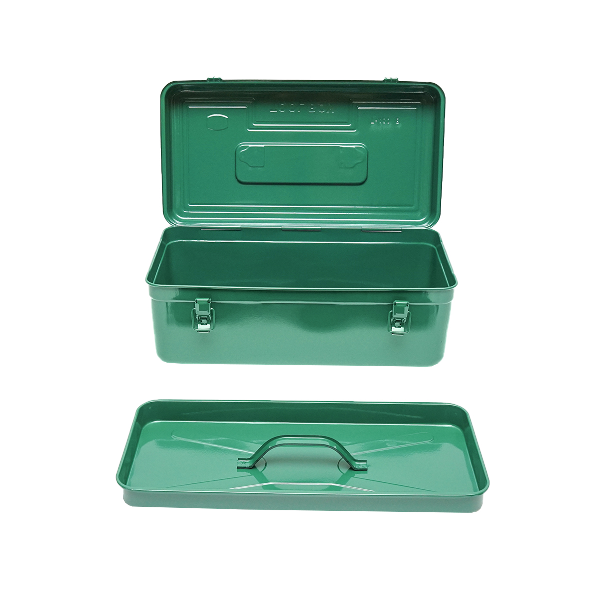 Cutie scule metalica verde 470x240x205mm Breckner Germany - imagine 4