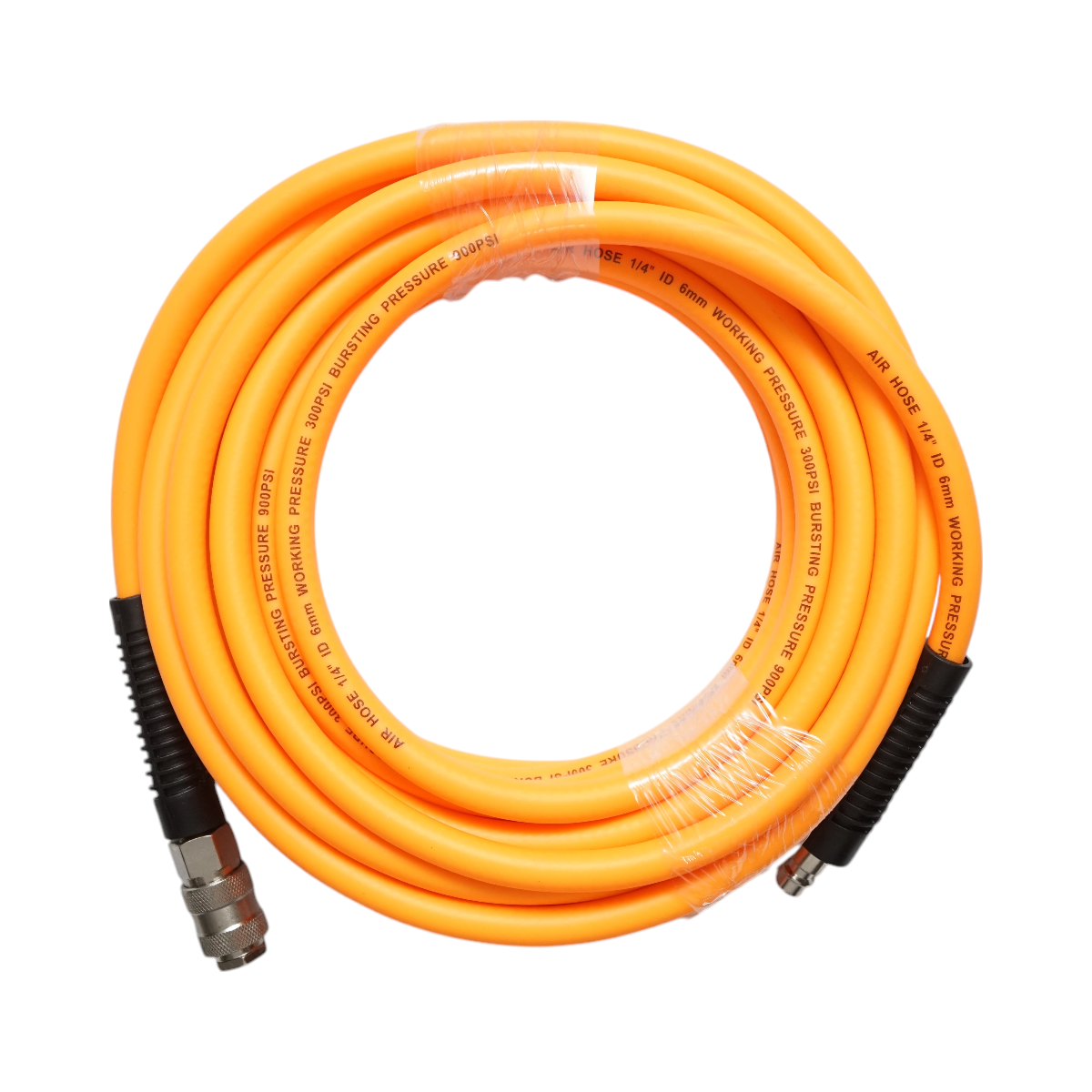 Furtun aer compresor profesional 10m din PVC si cuplare rapida universala Breckner Germany - imagine 2