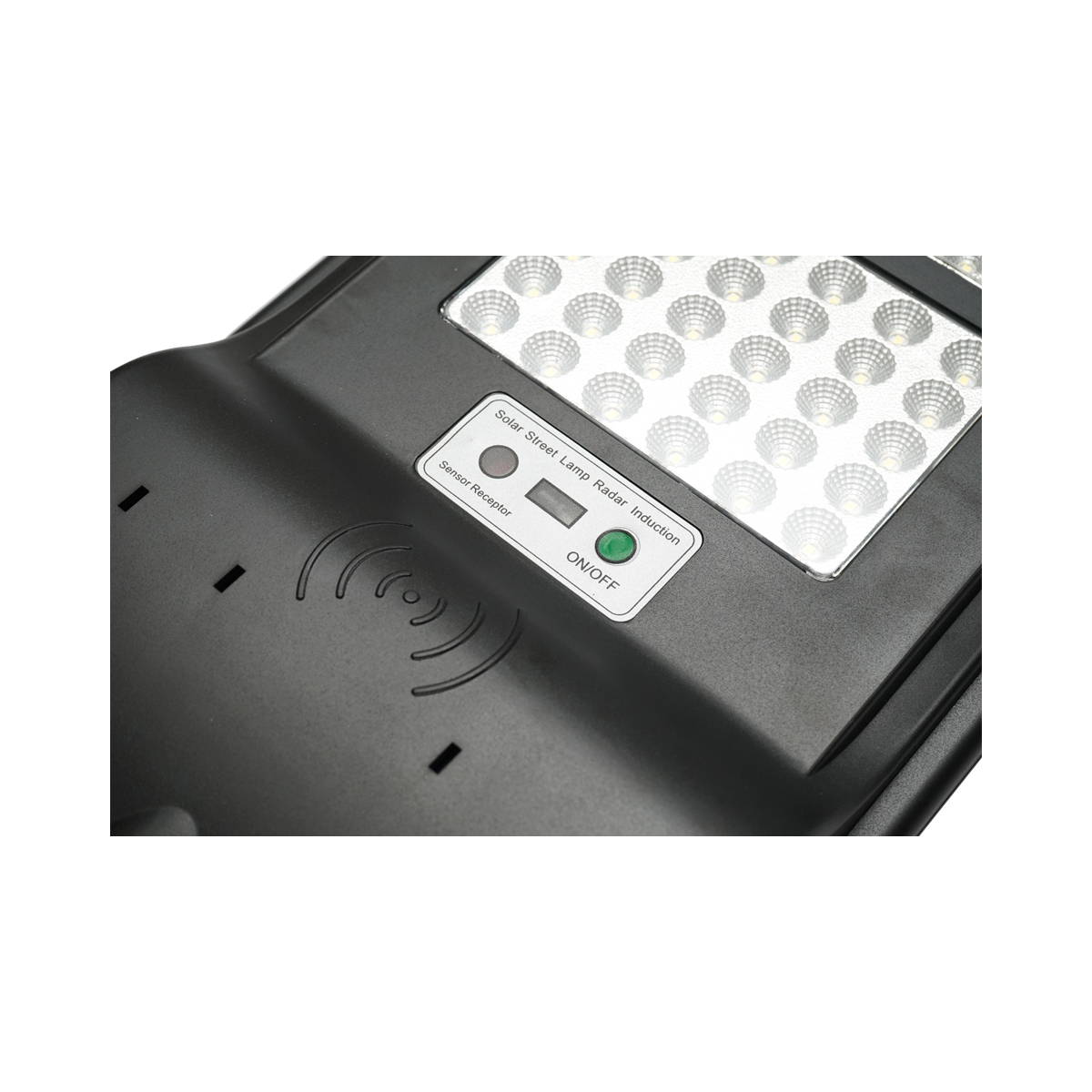 Lampa solara LED iluminat stradal 300W cu panou solar si senzor de miscare cu prindere pe stalp Breckner Germany - imagine 5