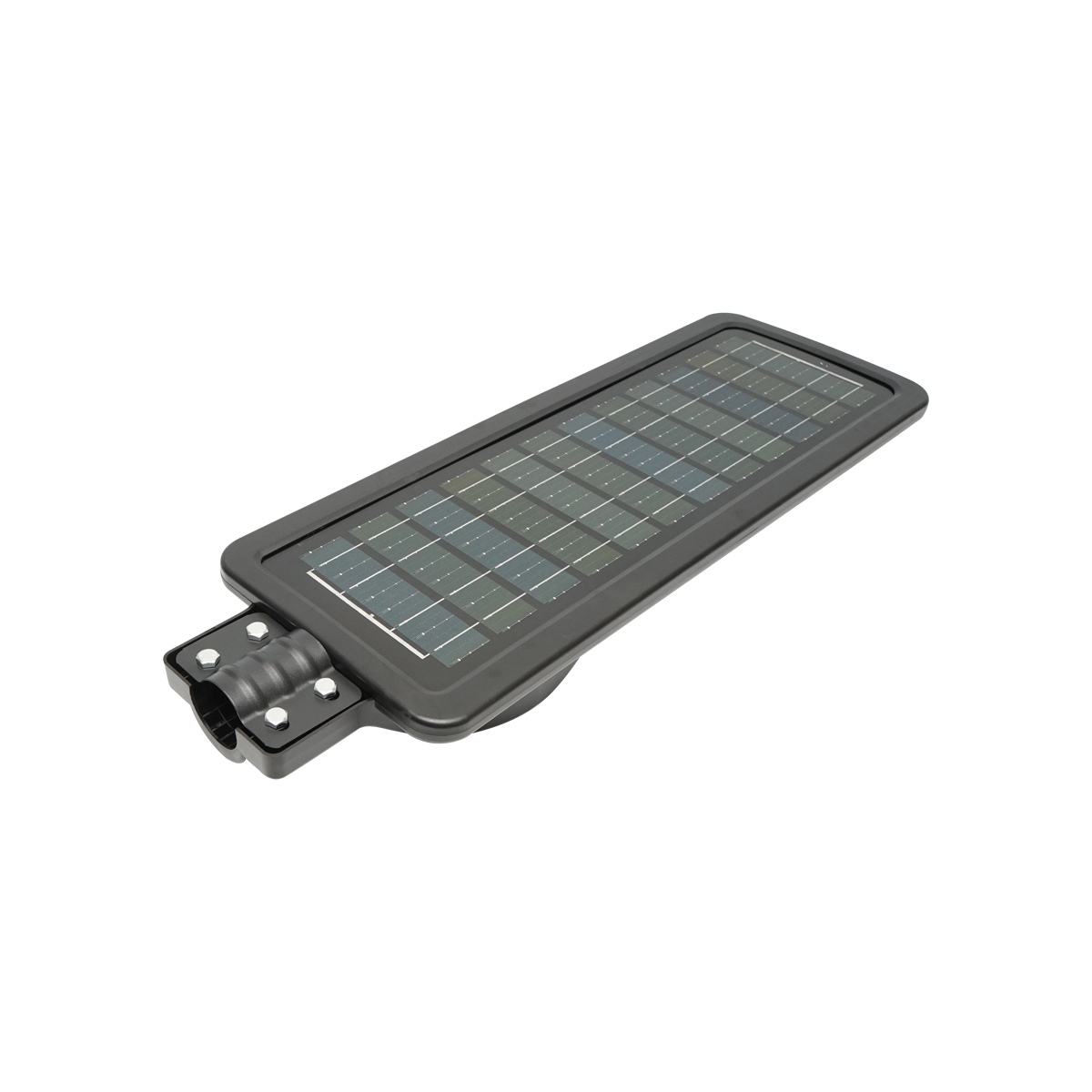 Lampa solara LED iluminat stradal 300W cu panou solar si senzor de miscare cu prindere pe stalp Breckner Germany - imagine 4