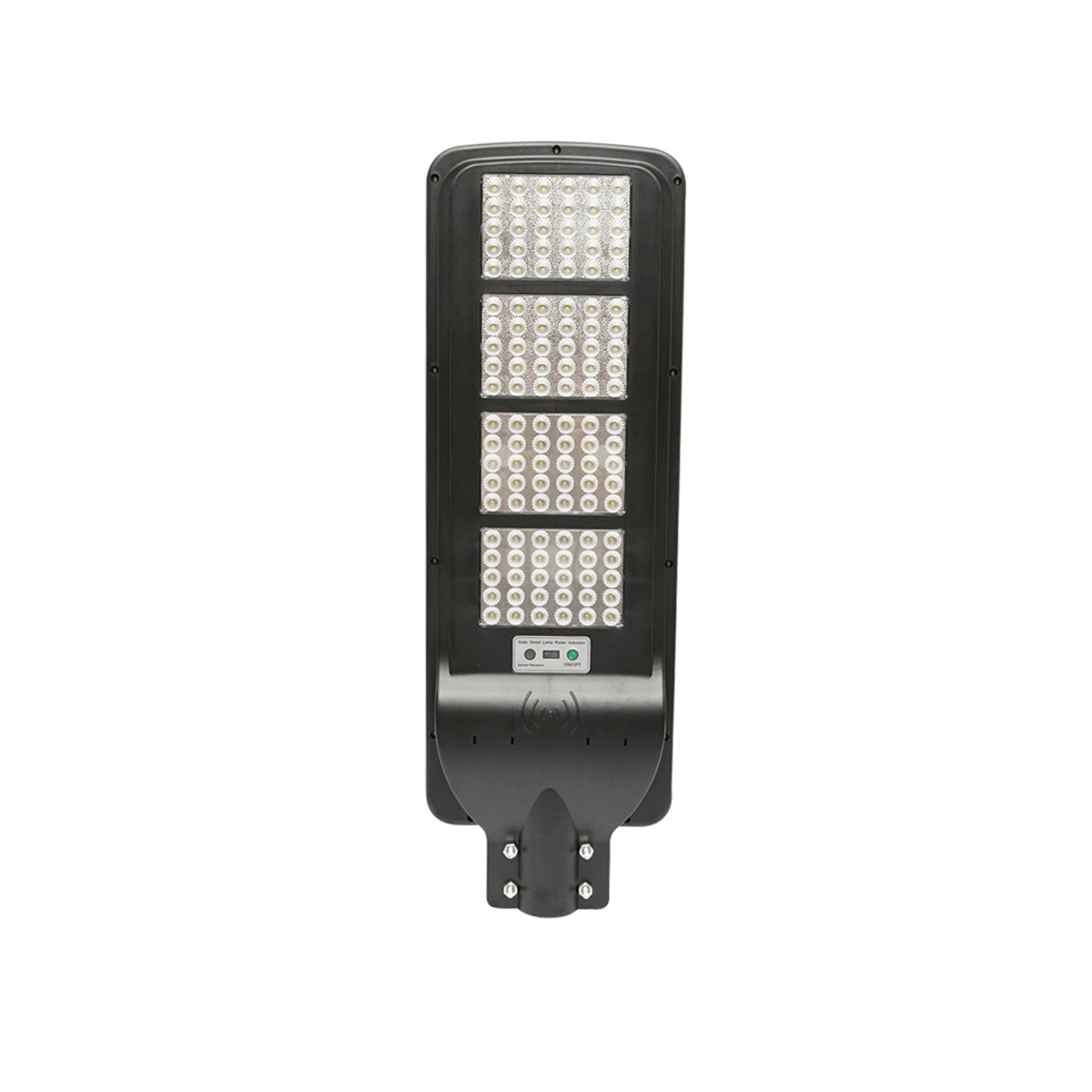 Lampa solara LED iluminat stradal 300W cu panou solar si senzor de miscare cu prindere pe stalp Breckner Germany - imagine 2