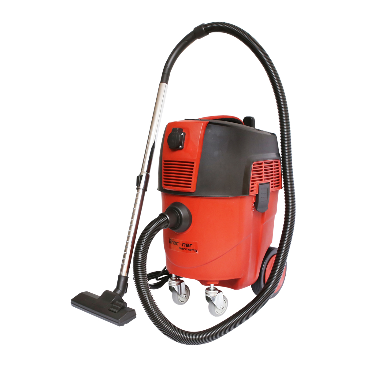 Aspirator profesional industrial volum 30L 220V 1600W corp din plastic PP Breckner Germany - imagine 2