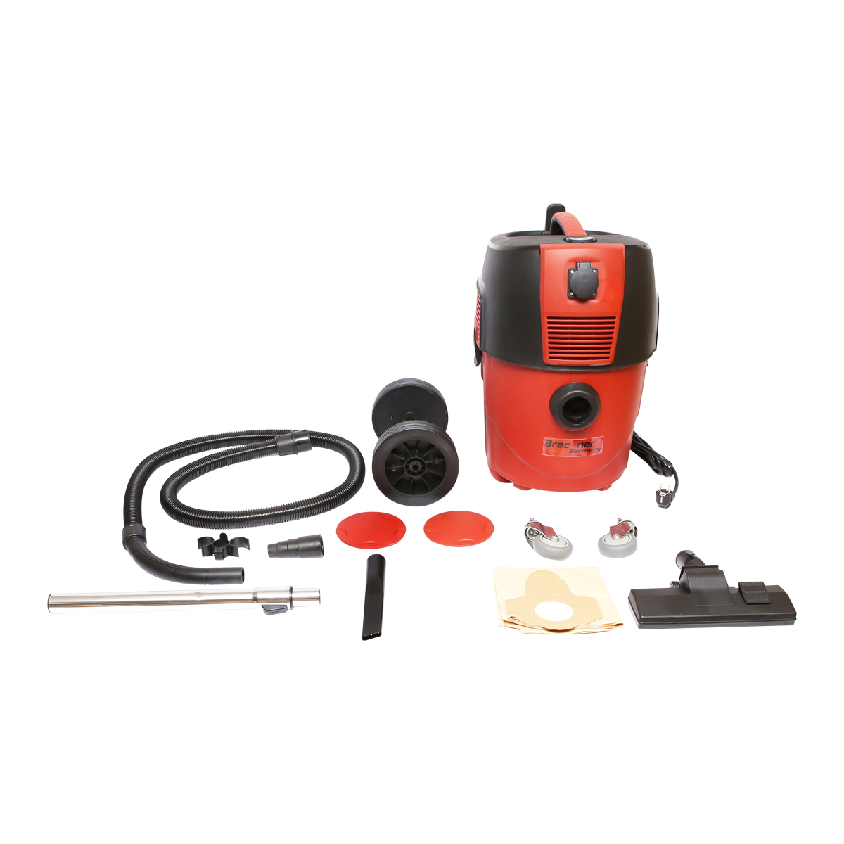 Aspirator profesional industrial volum 30L 220V 1600W corp din plastic PP Breckner Germany - imagine 5