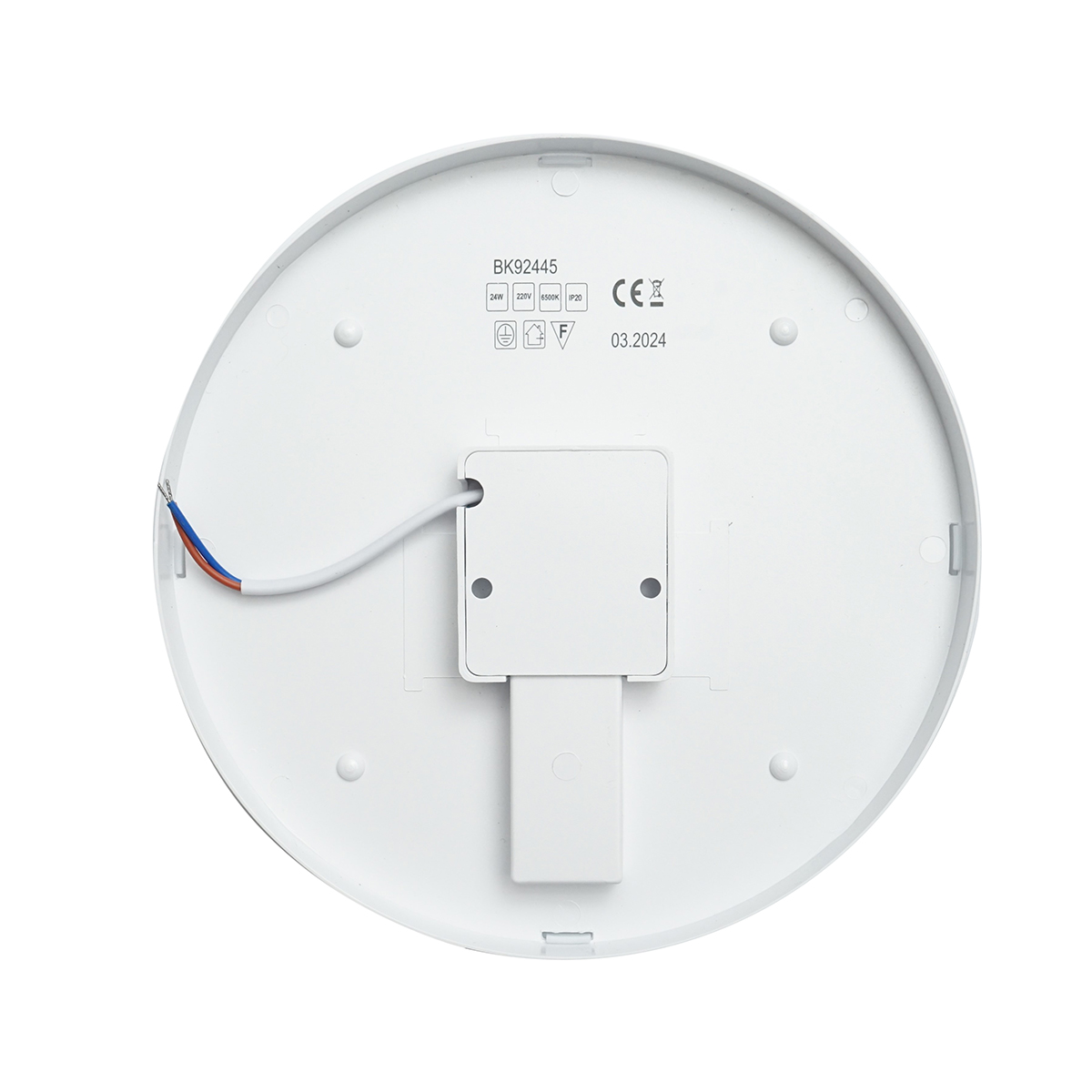 Plafoniera LED 24W, 220V, IP20, 180 mm, corp iluminat rotund interior/exterior rezistent la umezeala Breckner German - imagine 3