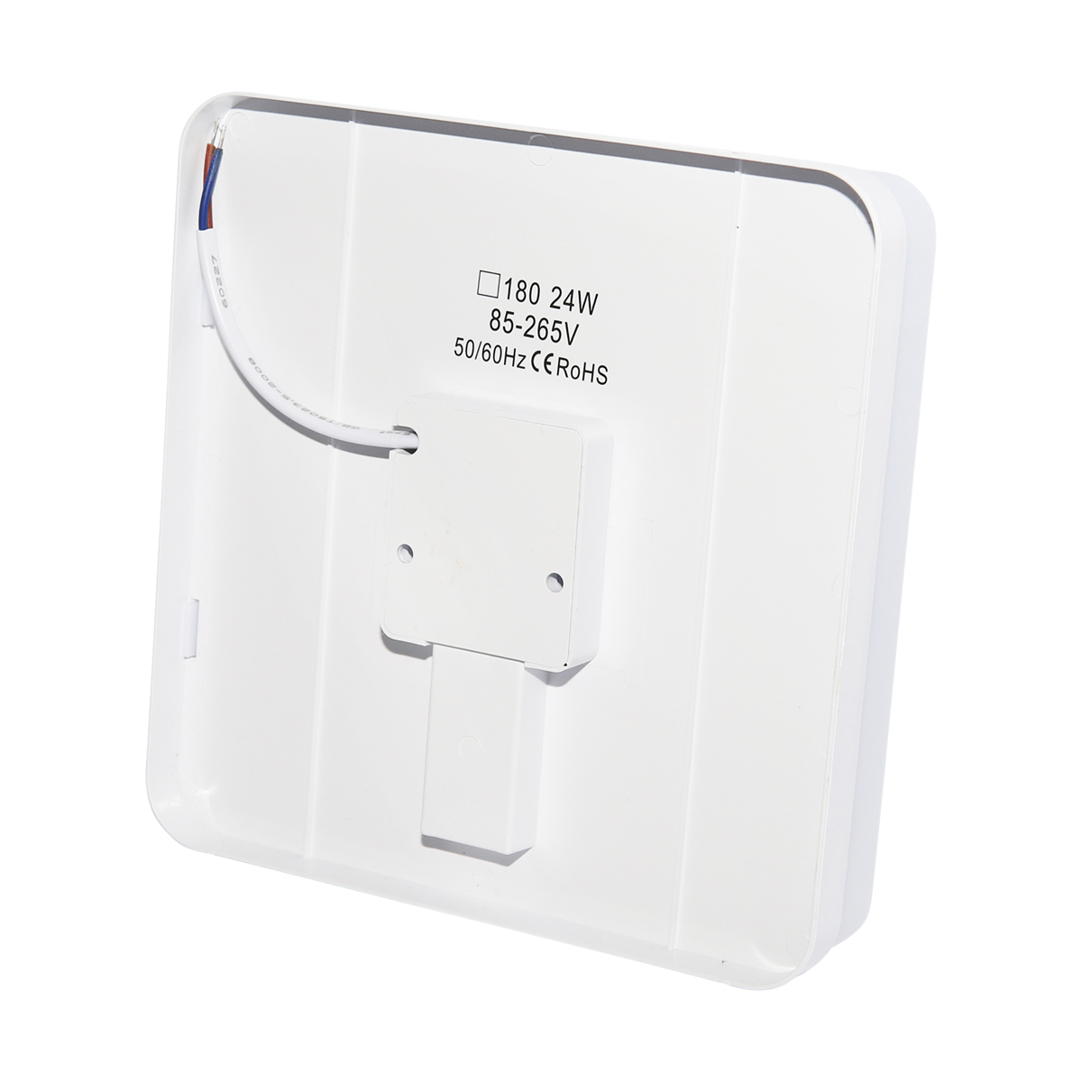 Plafoniera LED 24W, 220V, IP20, 180 mm, corp iluminat patrat interior/exterior rezistent la umezeala Breckner Germany - imagine 3