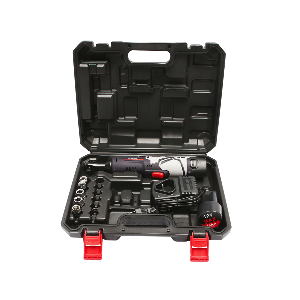 Antrenor clichet reversibil cu acumulator 12V, 45Nm, 0-250 rot/min Makute - imagine 5