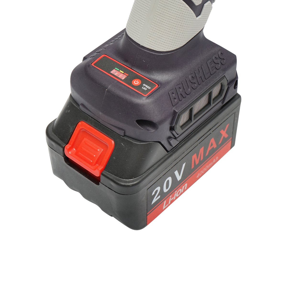 Polizor unghiular cu acumulator 20V/4000mAh si incarcator 220V/50-60Hz, diametru disc 115mm, 8000rot/min IP20 Makute - imagine 4