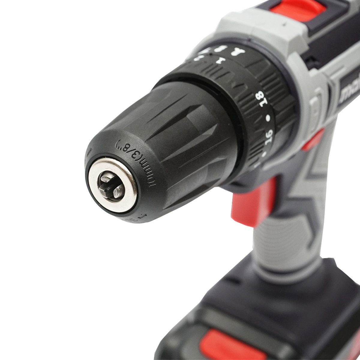 Masina de insurubat 25Nm, acumulator 20V/1500mAh si incarcator 220V/50-60Hz, ax 0.8-10mm, 1450rot/min IP20 Makute - imagine 3