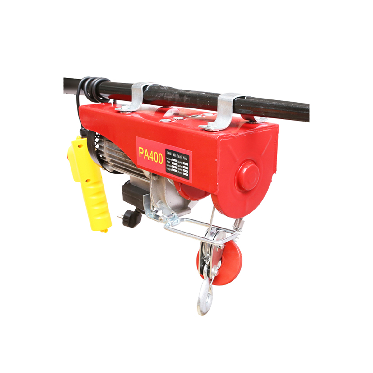 Palan electric macara 220V, 950W, sarcina maxima 200/400kg, viteza ridicare 5-10m/min, inaltime ridicare 6-12m IP40 Breckner Germany - imagine 6