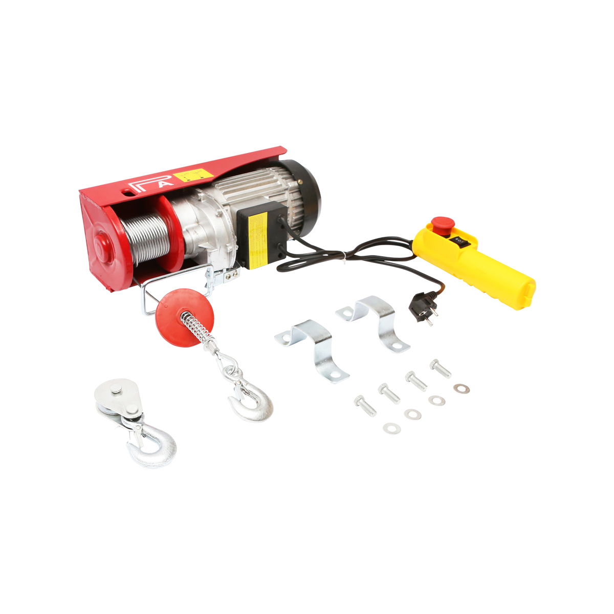 Palan electric macara 220V, 950W, sarcina maxima 200/400kg, viteza ridicare 5-10m/min, inaltime ridicare 6-12m IP40 Breckner Germany - imagine 3