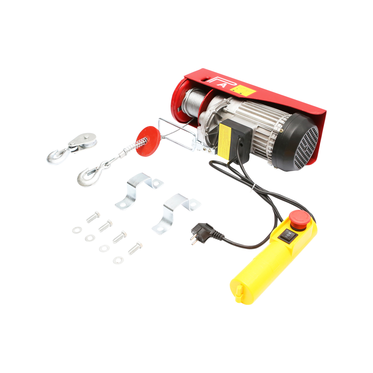 Palan electric macara 220V, 950W, sarcina maxima 200/400kg, viteza ridicare 5-10m/min, inaltime ridicare 6-12m IP40 Breckner Germany - imagine 2