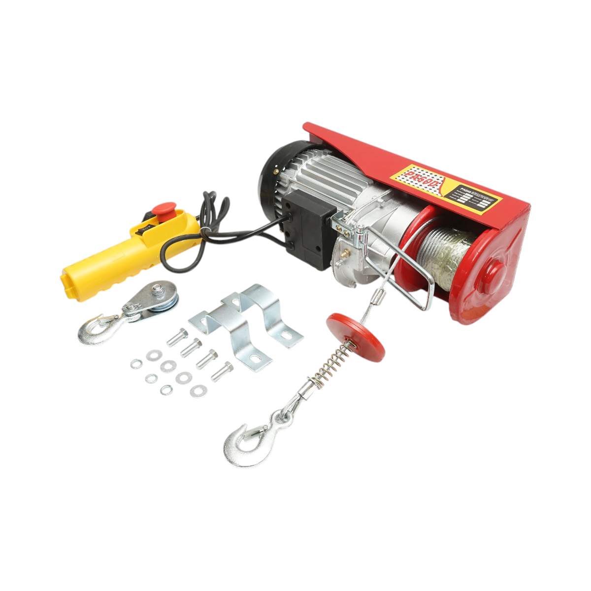 Palan electric macara 220V, 1200W, sarcina maxima 300/600kg, viteza ridicare 5-10m/min, inaltime ridicare 6-12m IP40 Breckner Germany - imagine 2