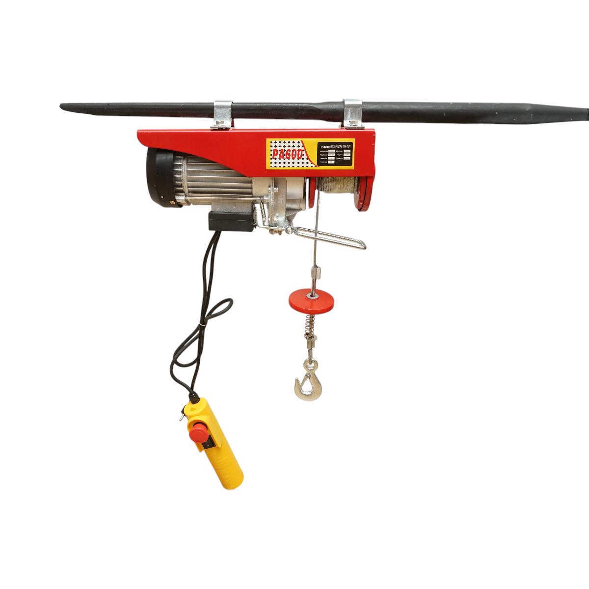 Palan electric macara 220V, 1200W, sarcina maxima 300/600kg, viteza ridicare 5-10m/min, inaltime ridicare 6-12m IP40 Breckner Germany - imagine 6