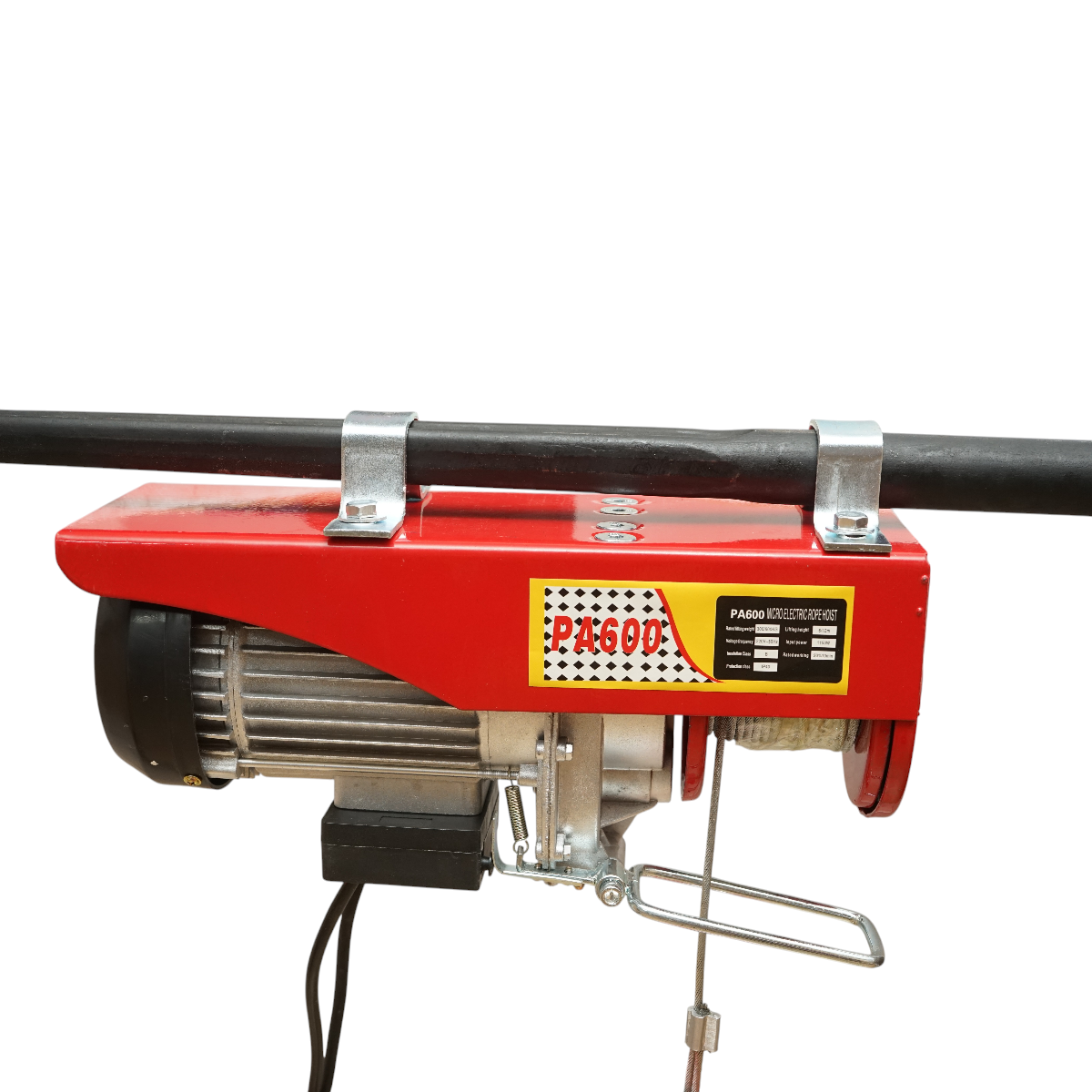 Palan electric macara 220V, 1200W, sarcina maxima 300/600kg, viteza ridicare 5-10m/min, inaltime ridicare 6-12m IP40 Breckner Germany - imagine 7