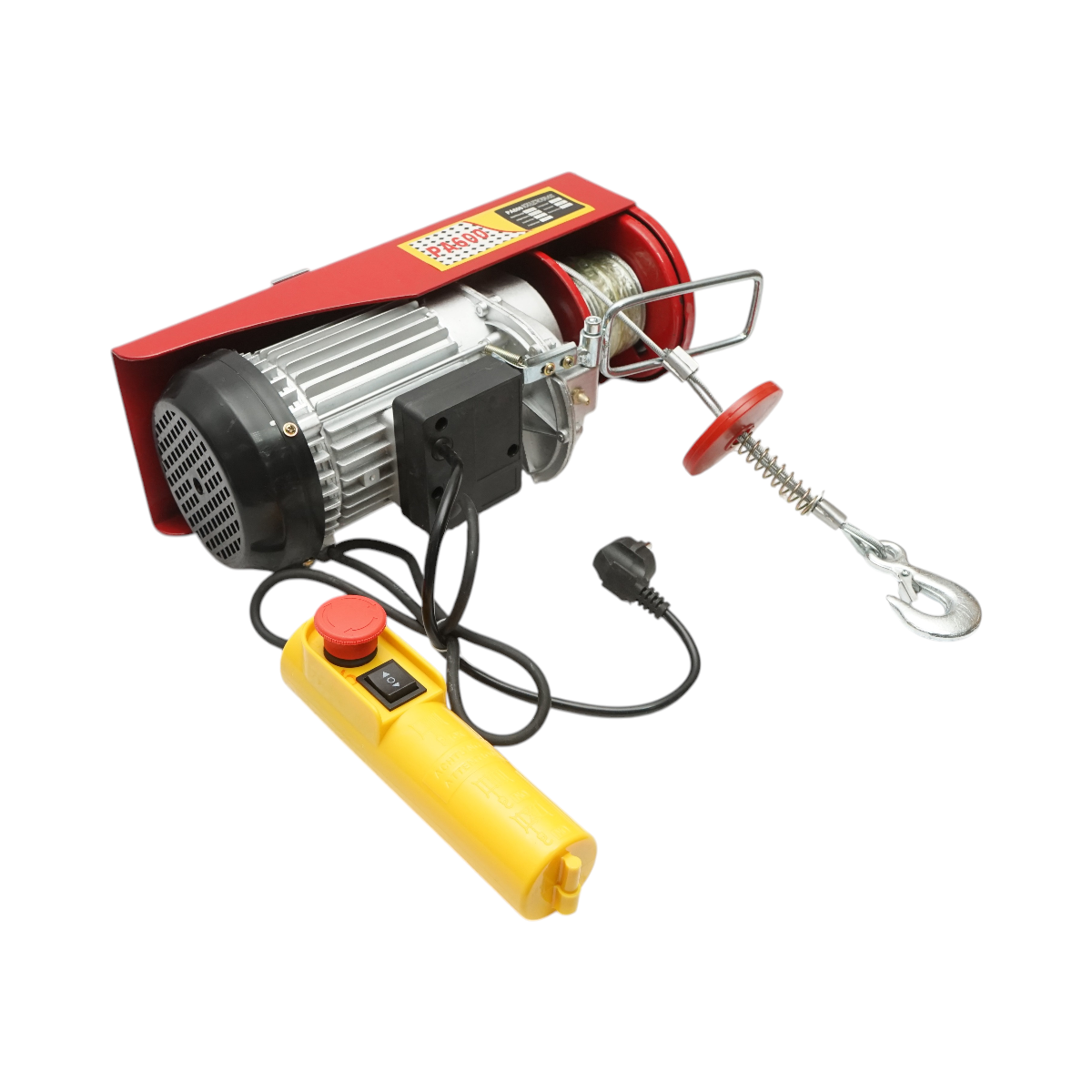 Palan electric macara 220V, 1200W, sarcina maxima 300/600kg, viteza ridicare 5-10m/min, inaltime ridicare 6-12m IP40 Breckner Germany - imagine 5