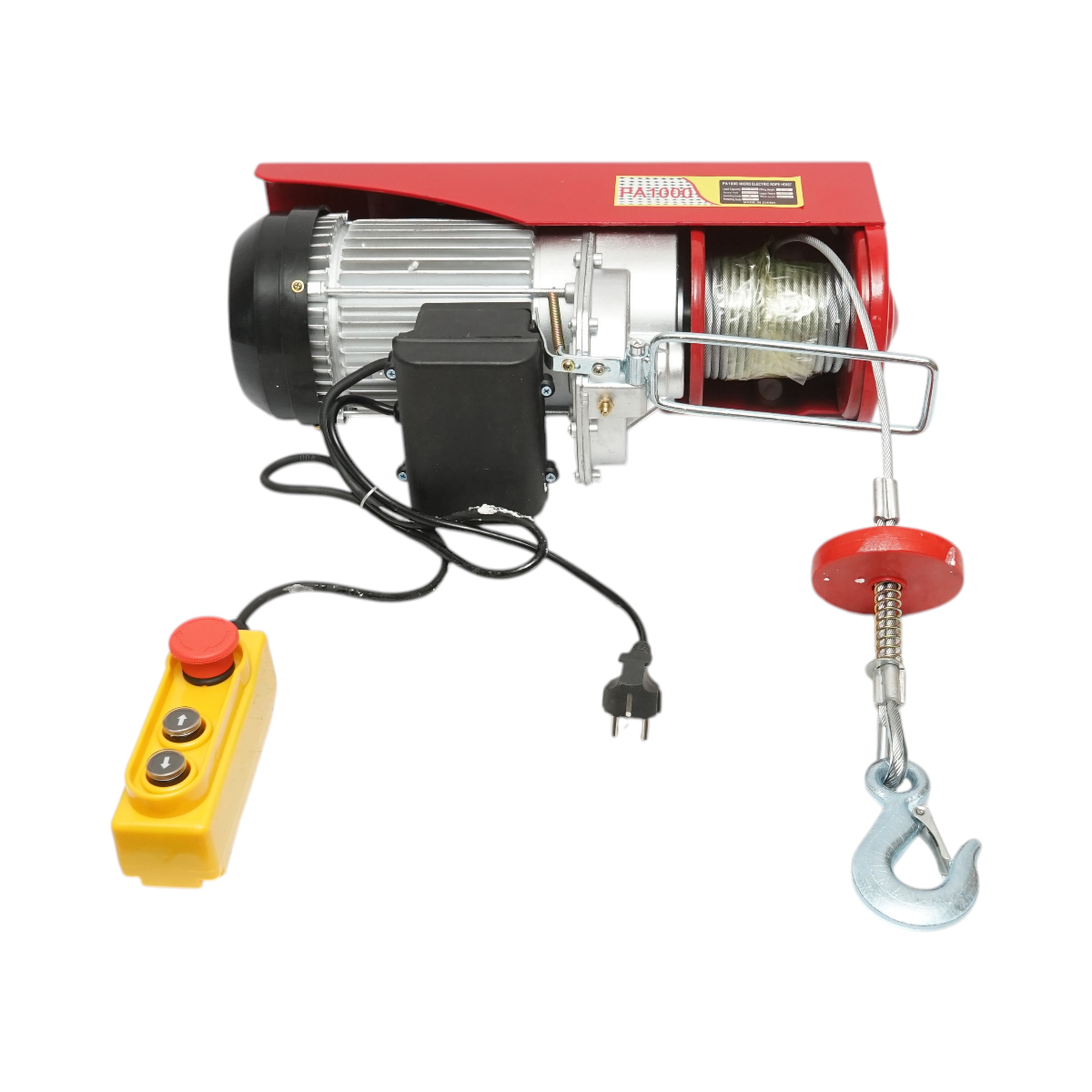 Palan electric macara 220V, 1600W, sarcina maxima 500/1000kg, viteza ridicare 4-8m/min, inaltime ridicare 6-12m IP40 Breckner Germany - imagine 2