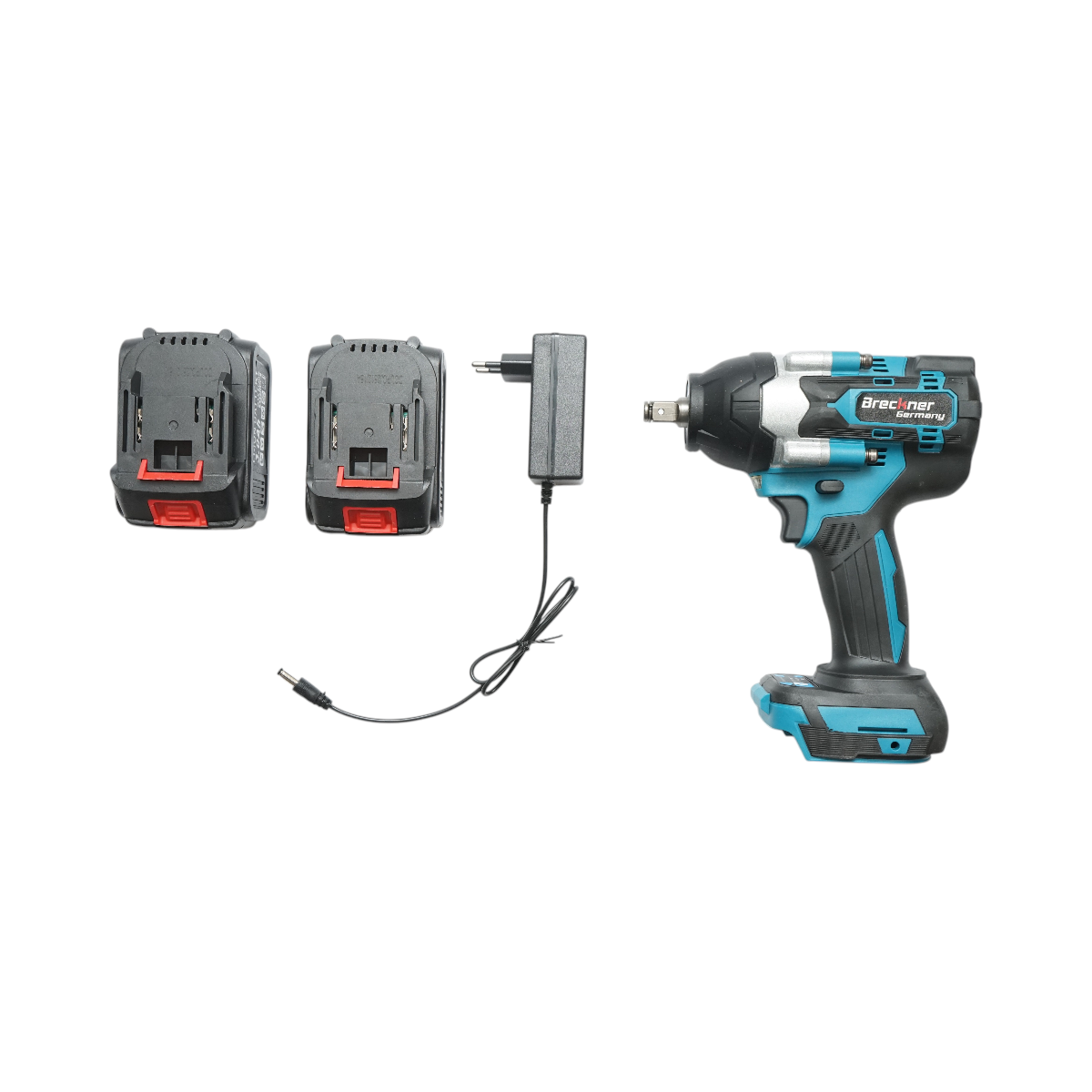 Masina de insurubat cu impact 1/2 inch, 2 acumulatori 21V, 3Ah Li-ion, LED, cuplu 800Nm, motor fara perii (brushless) Breckner Germany - imagine 5