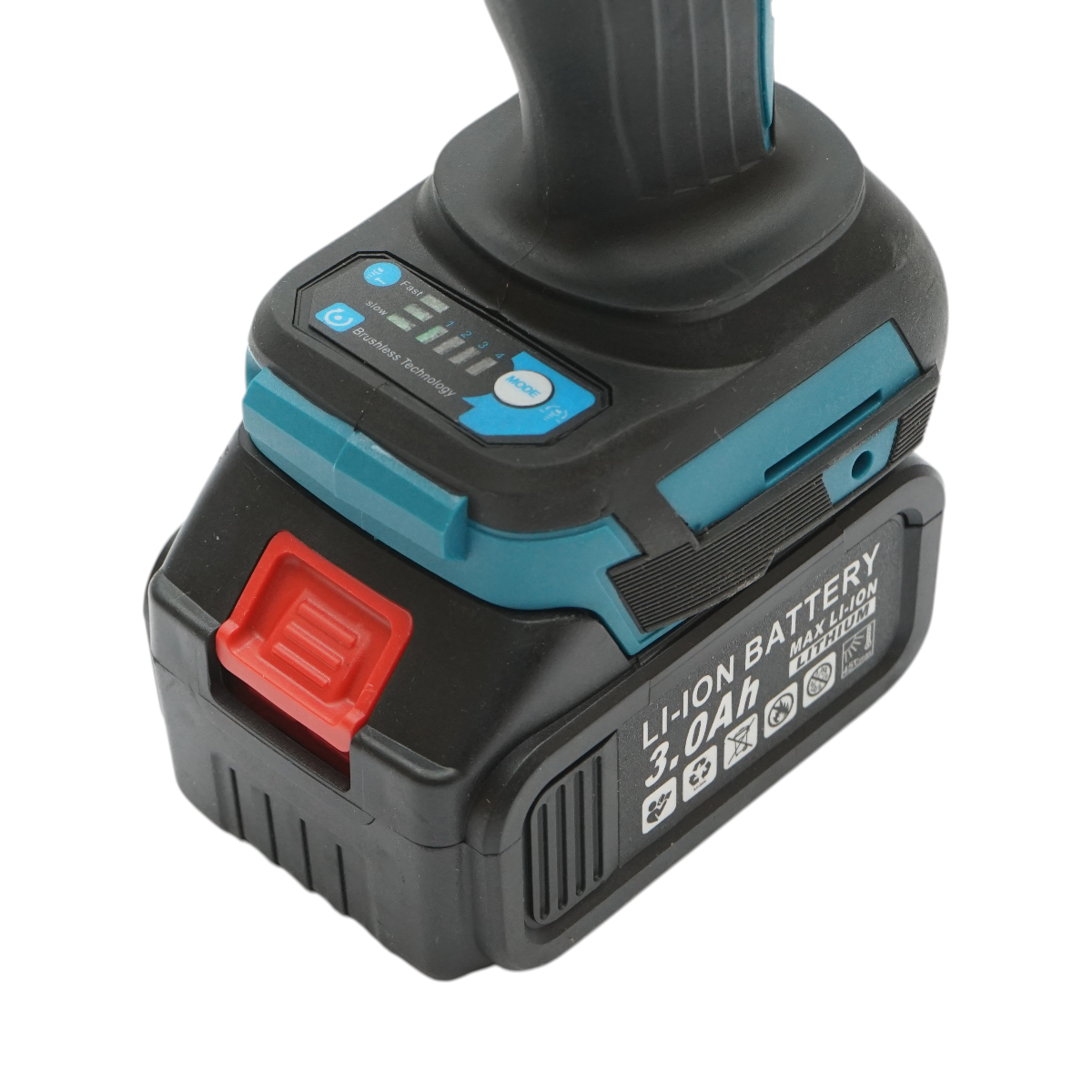 Masina de insurubat cu impact 1/2 inch, 2 acumulatori 21V, 3Ah Li-ion, LED, cuplu 800Nm, motor fara perii (brushless) Breckner Germany - imagine 11