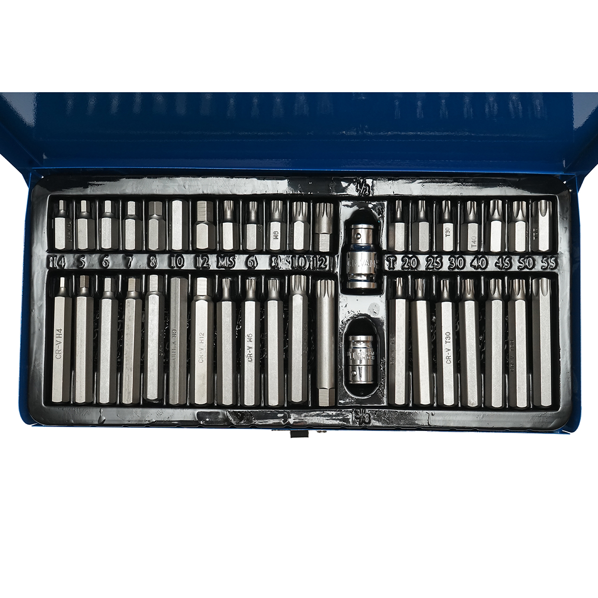 Trusa imbus, biti torx, hex si spline 41 piese Breckner Germany - imagine 3