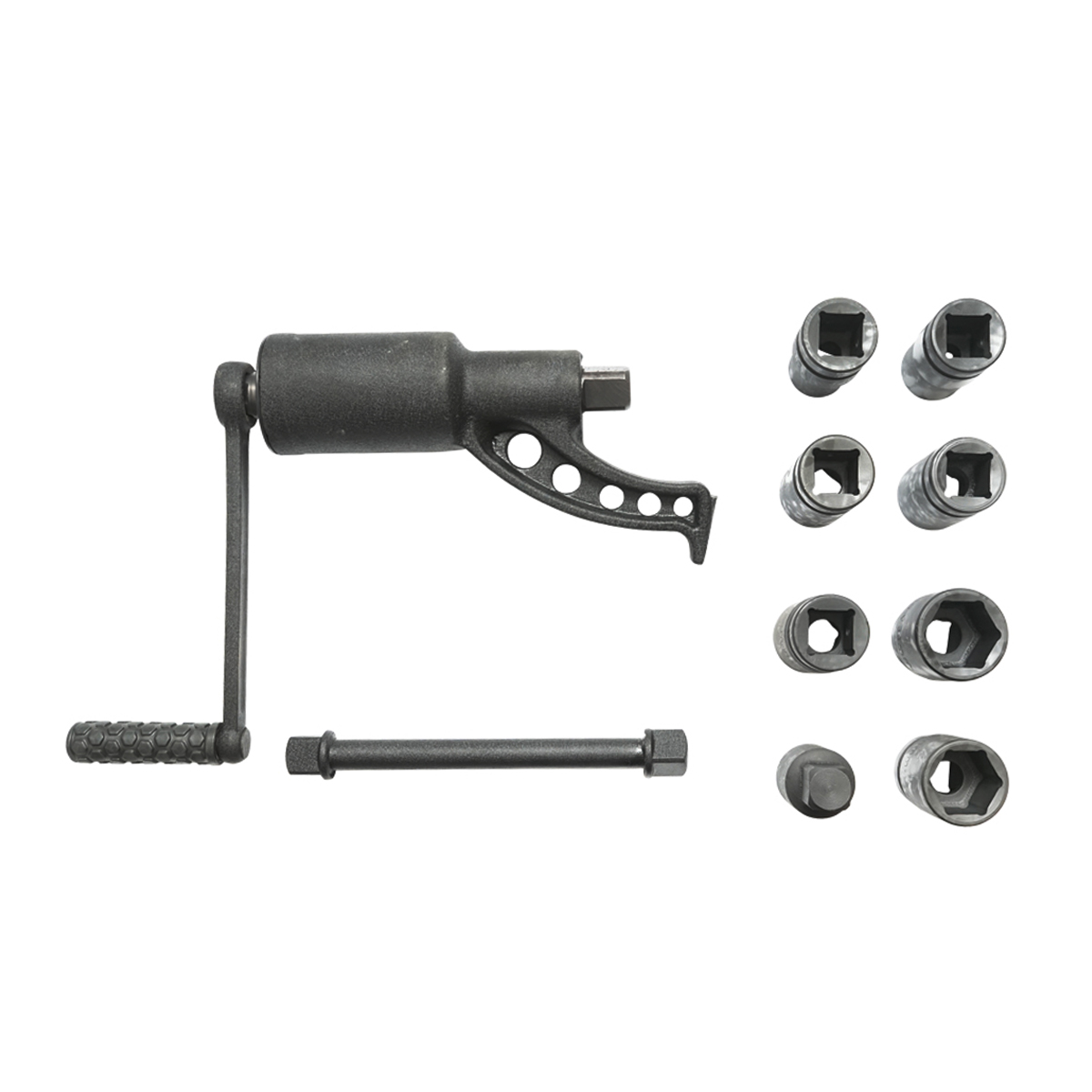 Cheie pentru desfacut roti camion cu reductor 2 trepte si tubulare 24, 27, 30, 32, 33, 36, 38mm Breckner Germany - imagine 3