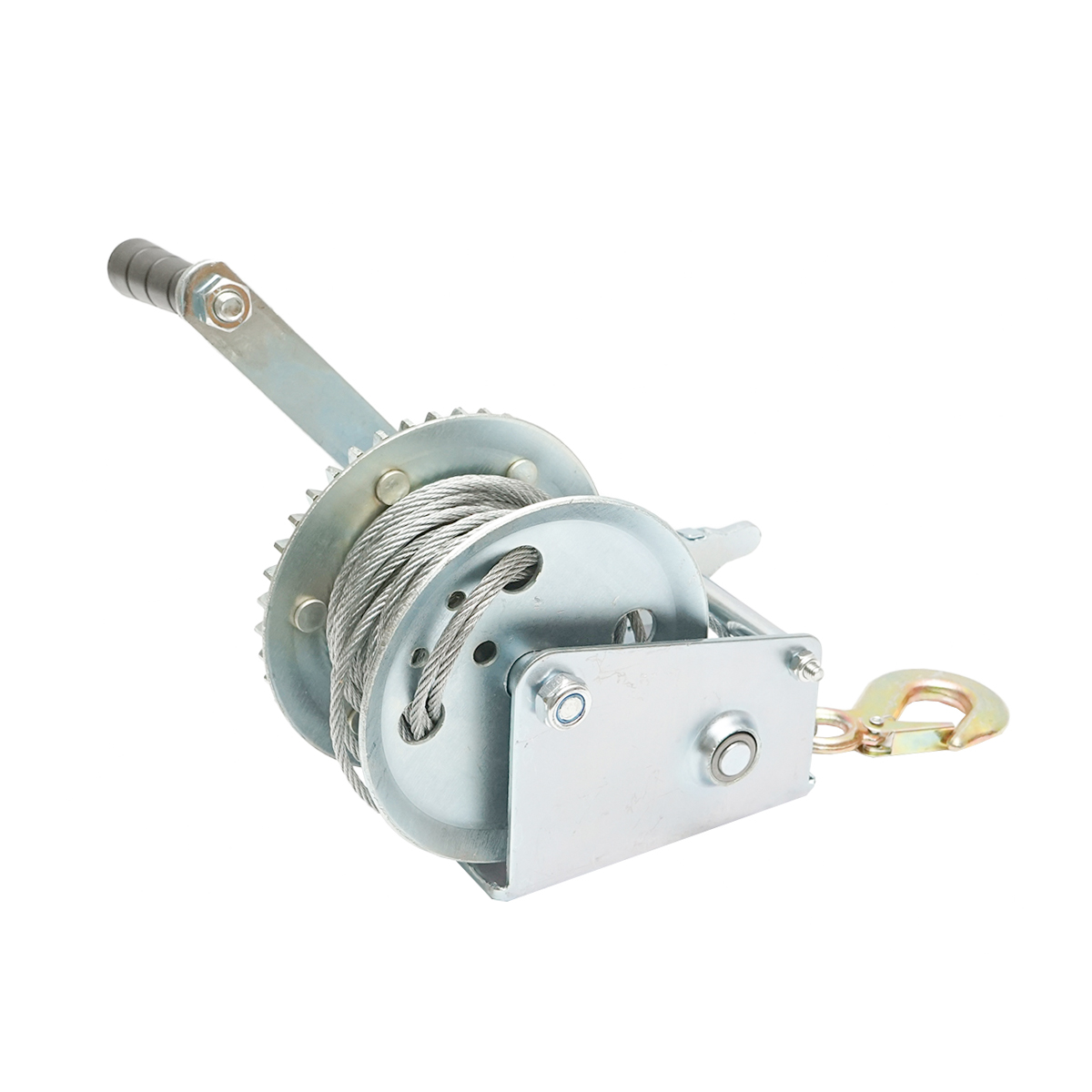 Troliu manual 450kg cu cablu otel 4mm si lungime 8m Breckner Germany - imagine 3