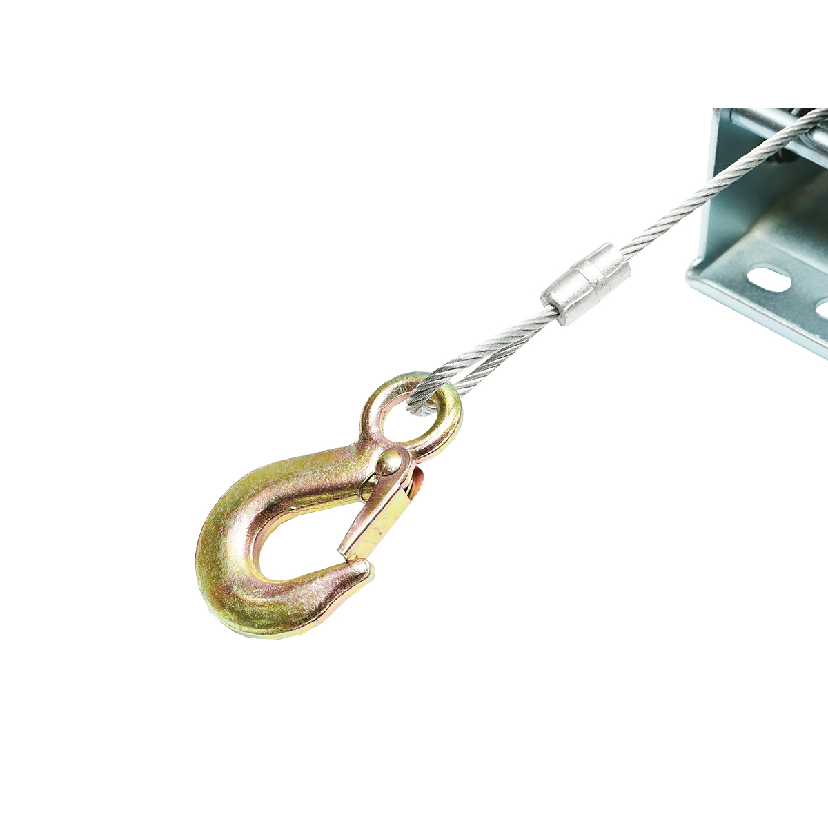 Troliu manual 450kg cu cablu otel 4mm si lungime 8m Breckner Germany - imagine 5
