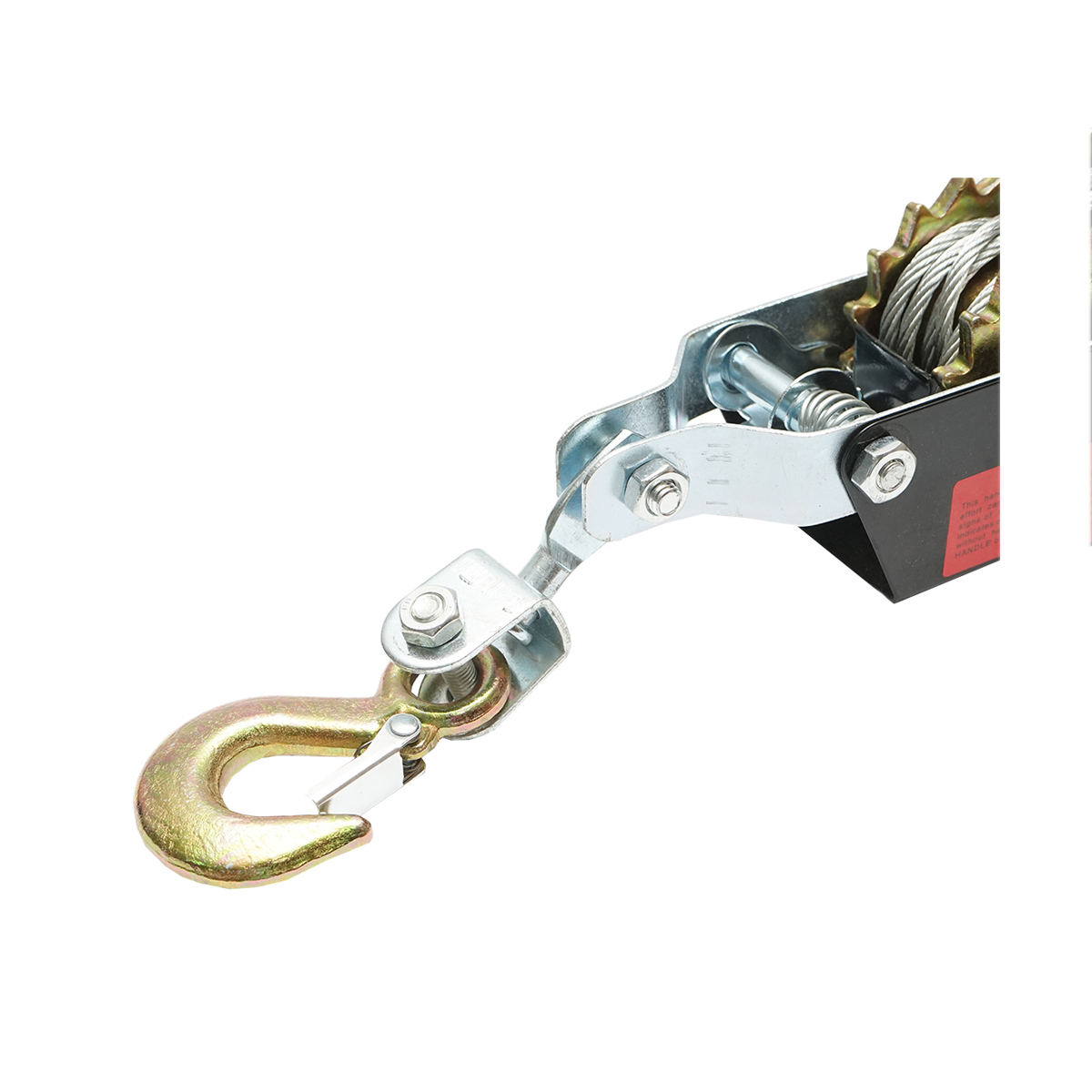 Troliu manual 1000Kg cu cablu de otel fi 4 x1135mm - imagine 3