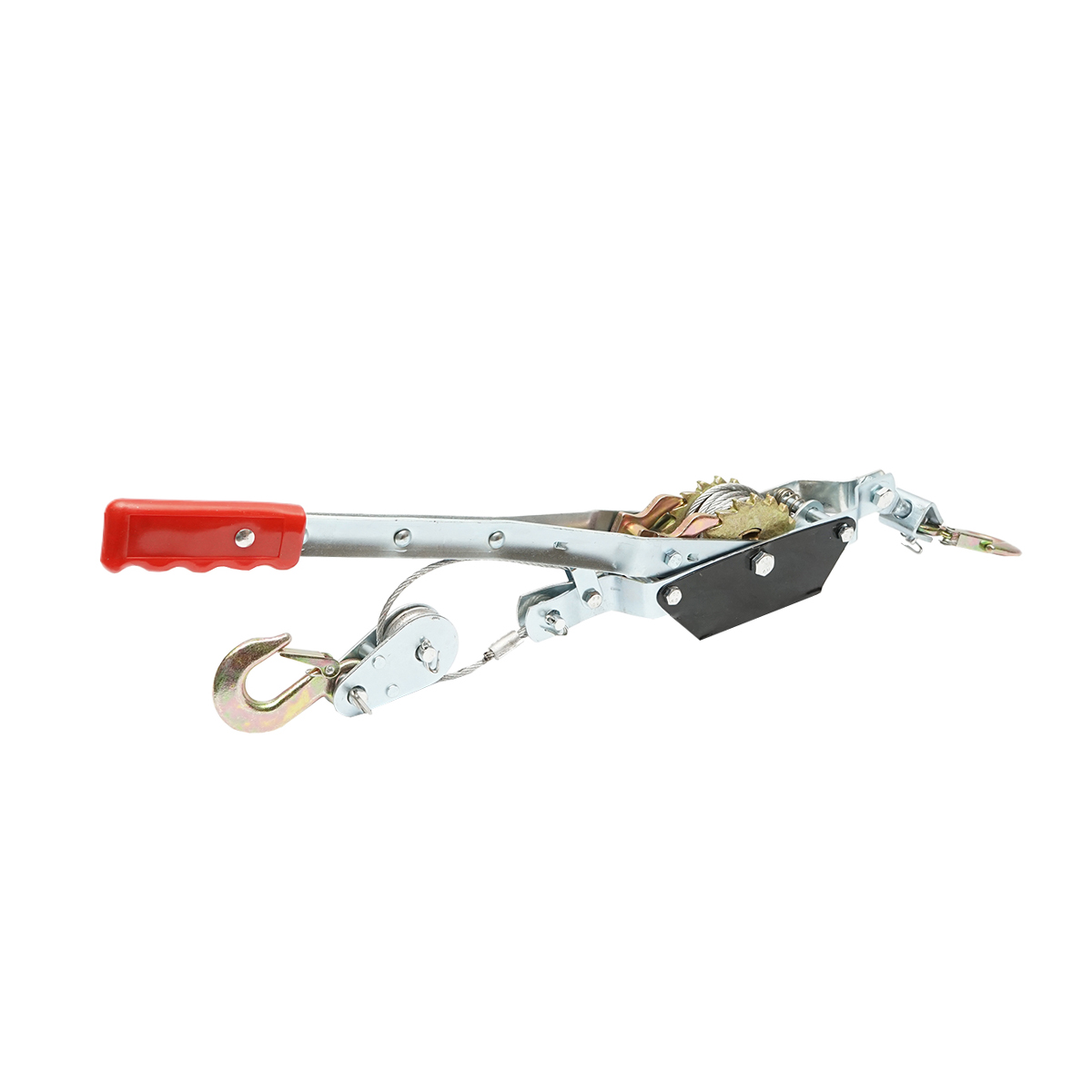 Troliu manual 2000Kg cu cablu de otel fi 4mm lungime 900mm - imagine 2