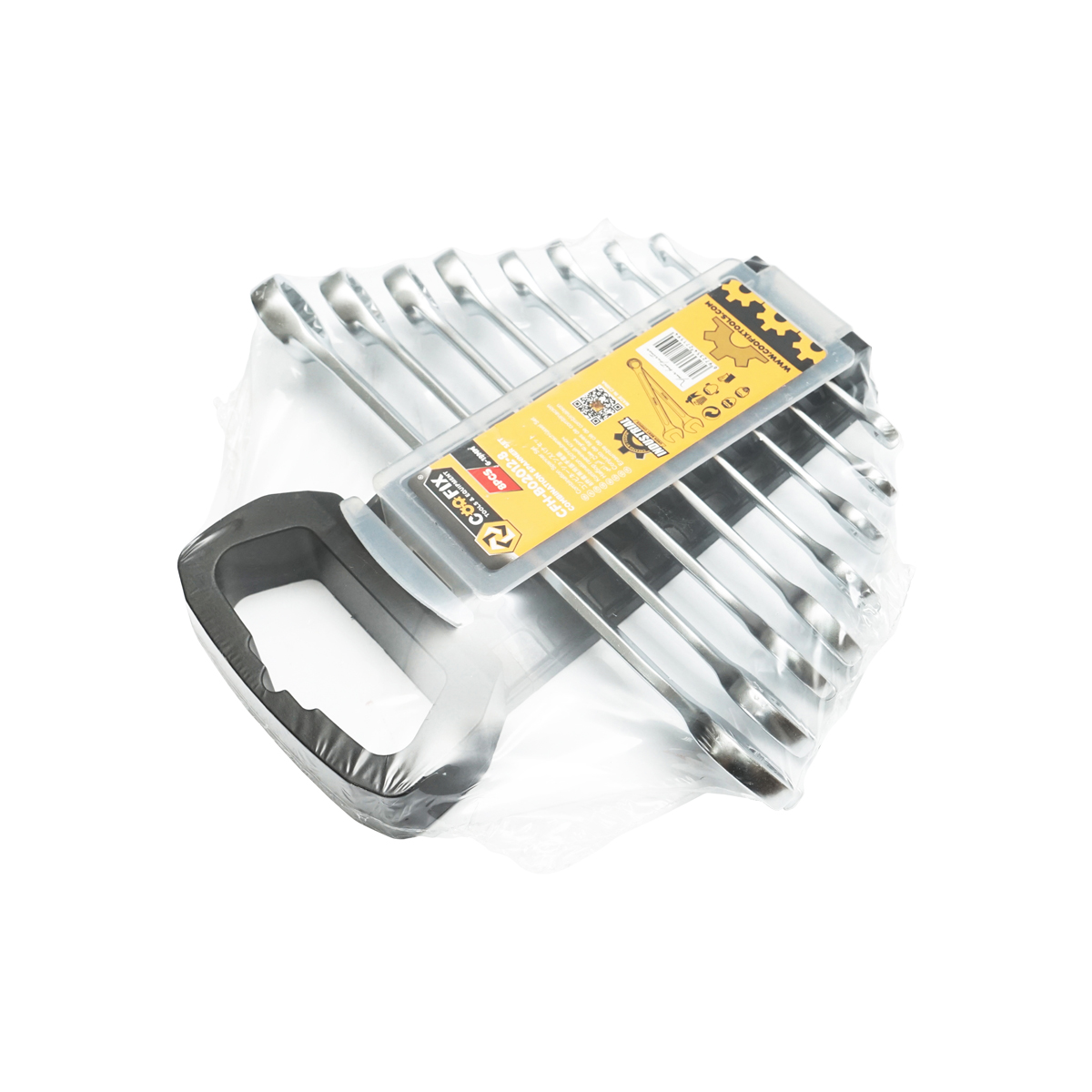 Set chei combinate fixe si inelare 8 buc. 6-19mm Coofix - imagine 3