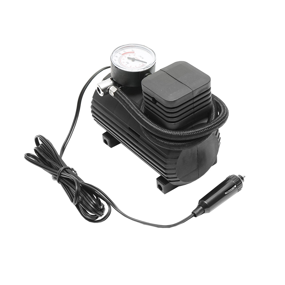 Compresor auto 12V/10A, alimentare la priza bricheta auto, presiune maxima 18 Bar Breckner Germany - imagine 3