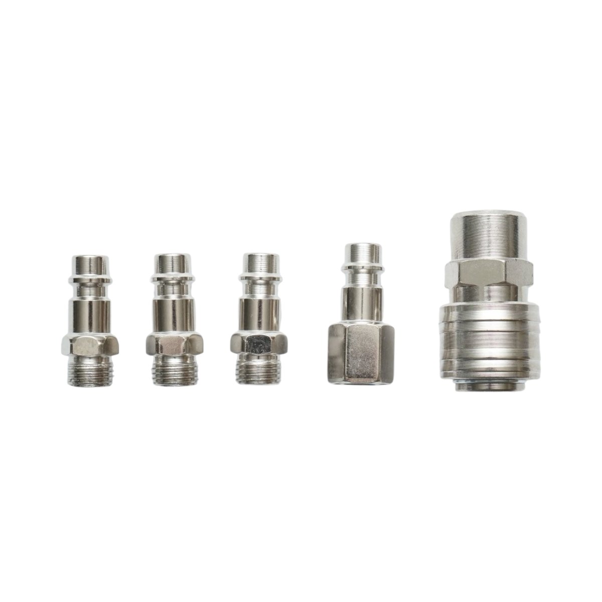 Set cuple rapide 1/4 pentru furtunuri aer si scule pneumatice Breckner Germany