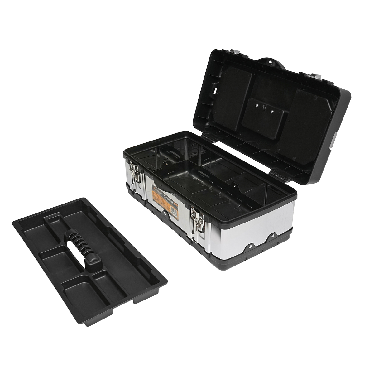 Cutie pentru scule din inox cu capac din plastic 450x250x195mm Hoteche - imagine 4