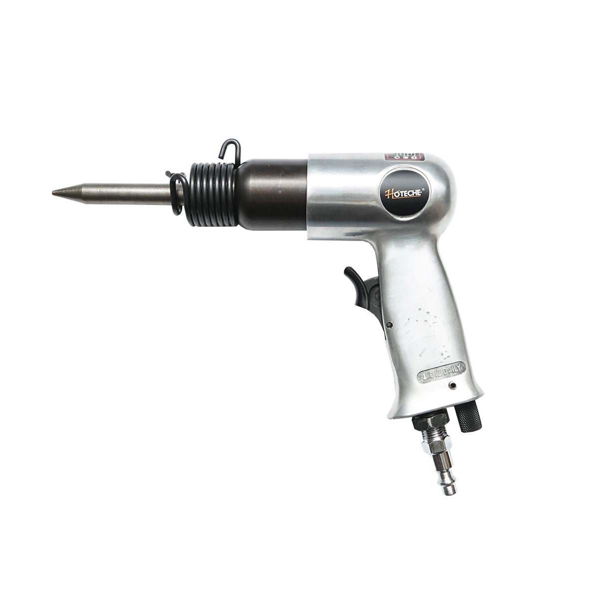Ciocan pneumatic de impact 6.3 Bar cu 3 tipuri de cuple rapide si 4 dalti Hoteche - imagine 4
