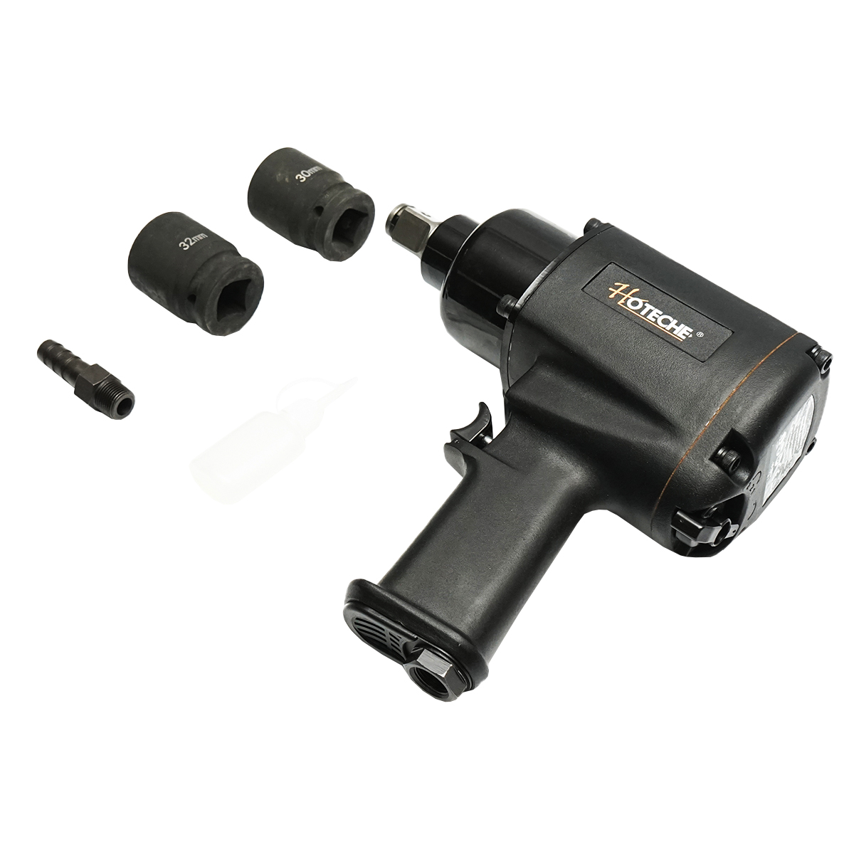 Pistol pneumatic reversibil cu impact 3/4 inch, 1300Nm, presiune de lucru 6 Bar Hoteche - imagine 2