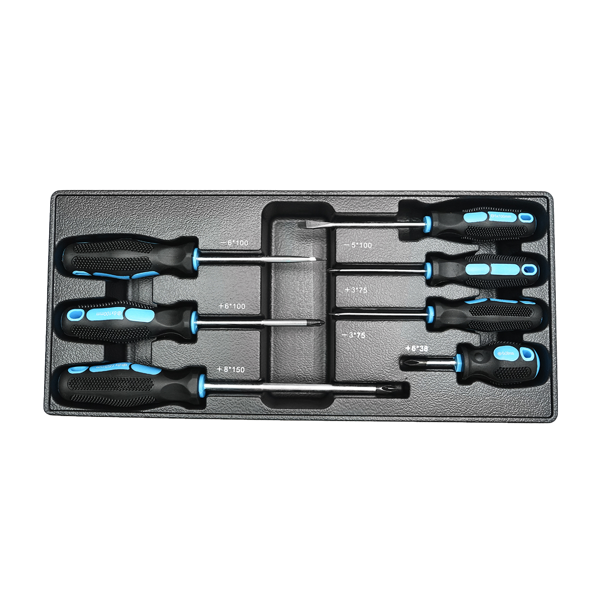 Dulap carucior pentru scule metalic cu 7 sertare echipat cu 496 piese - imagine 13