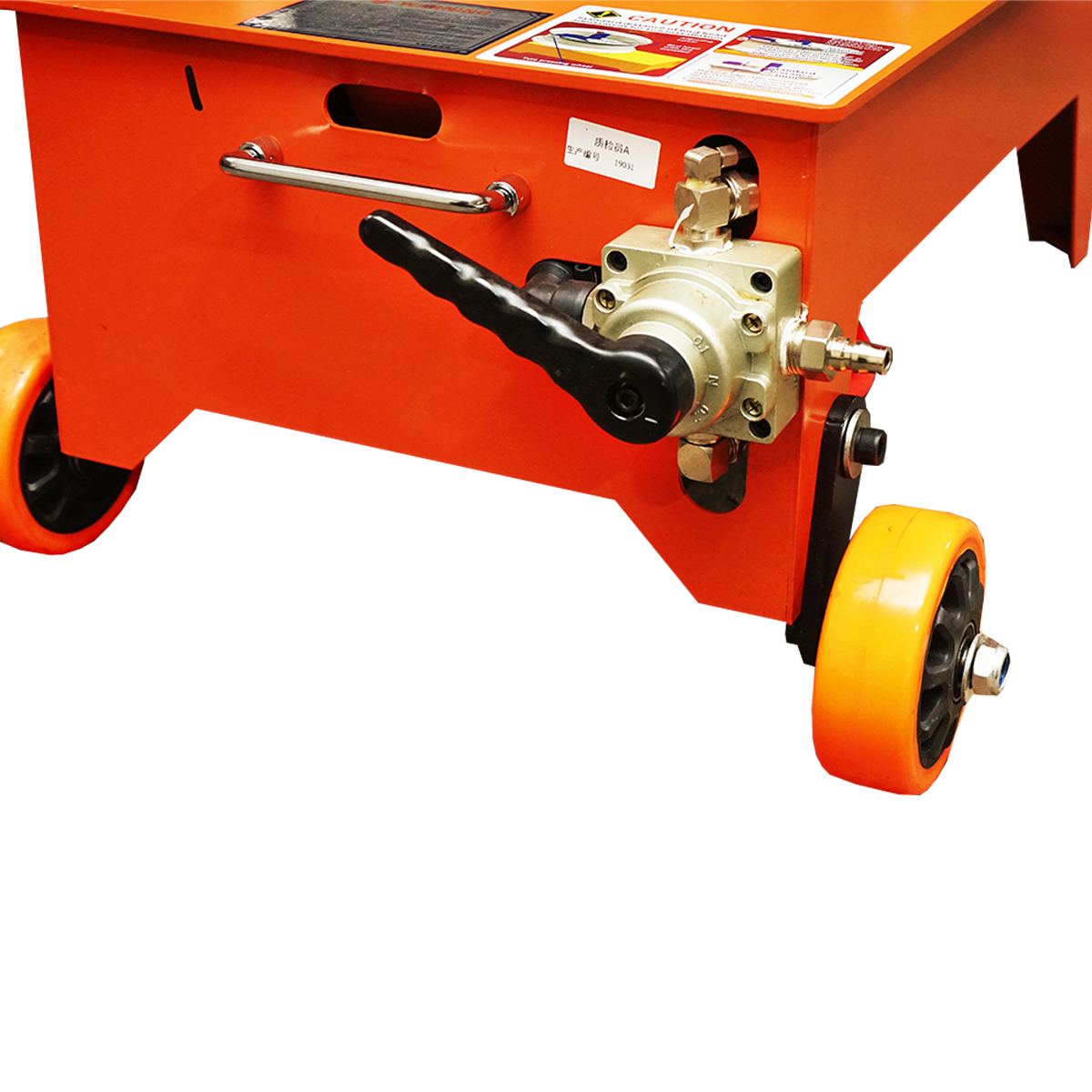 Schimbator pneumatic anvelope camion 220/380V, putere motor 4kW, pentru montare/demontare anvelope 13R22.5, 12R22.5, 11R22.5 - imagine 8