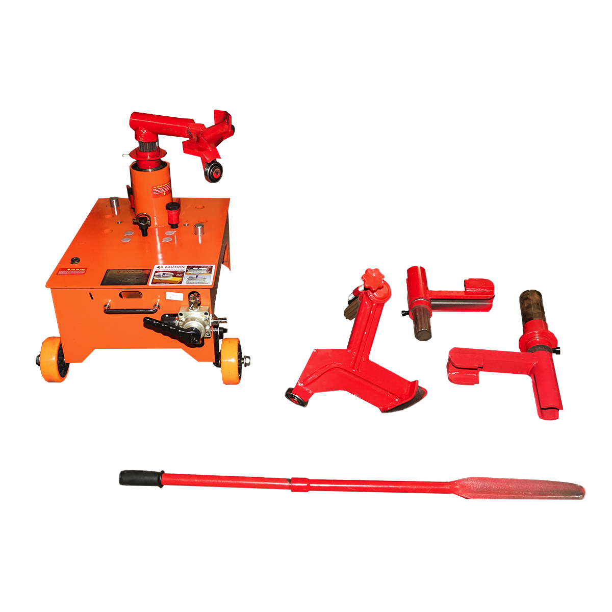 Schimbator pneumatic anvelope camion 220/380V, putere motor 4kW, pentru montare/demontare anvelope 13R22.5, 12R22.5, 11R22.5 - imagine 2