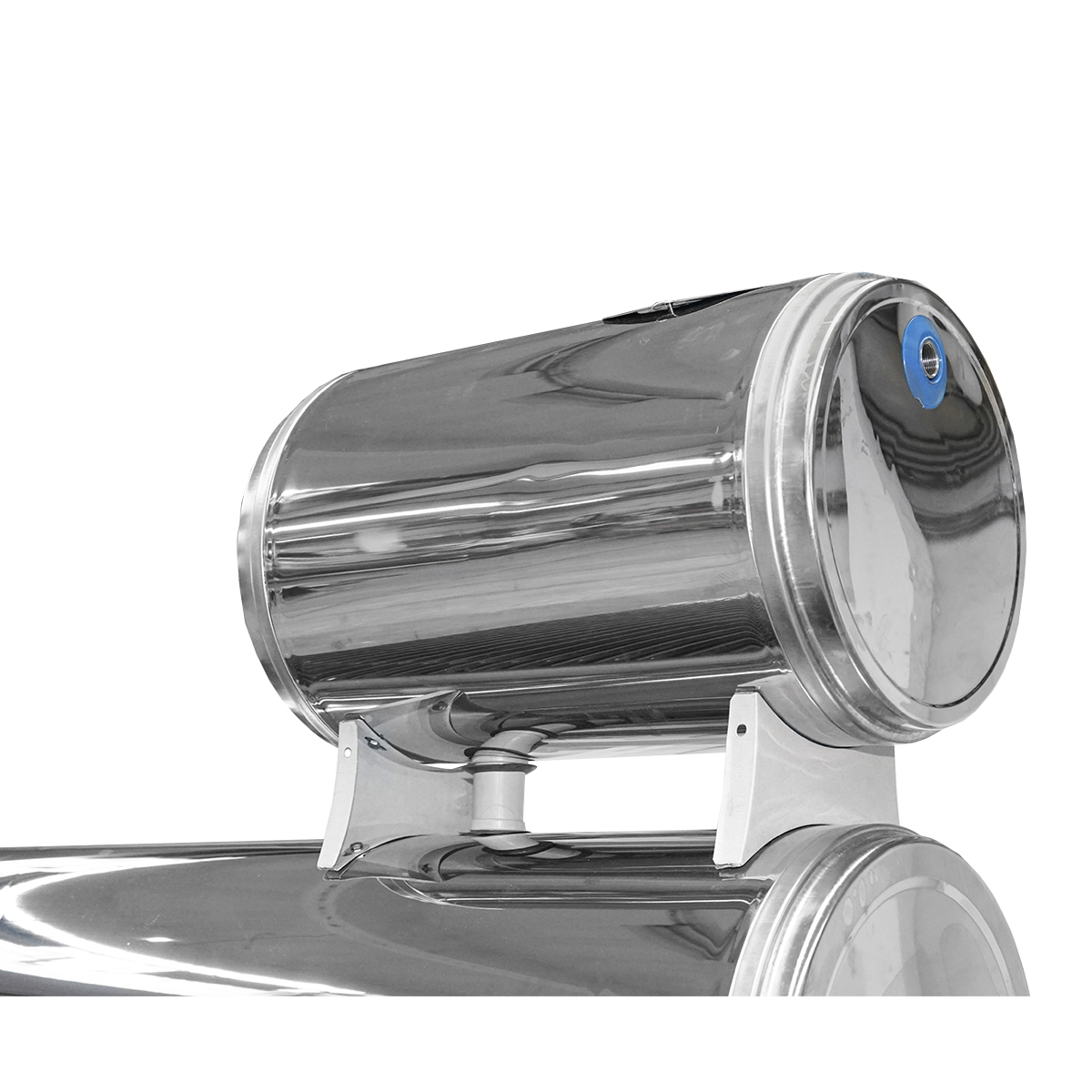 Panou solar nepresurizat inox cu 24 tuburi pentru apa calda, boiler 170L, 1650x2200x1820mm Breckner Germany - imagine 11