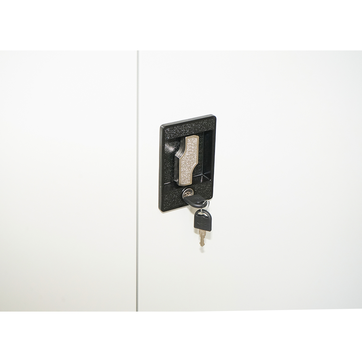Dulap metalic fiset 1800x900x400mm cu 2 usi securizate, 4 polite, gri Breckner Germany - imagine 7