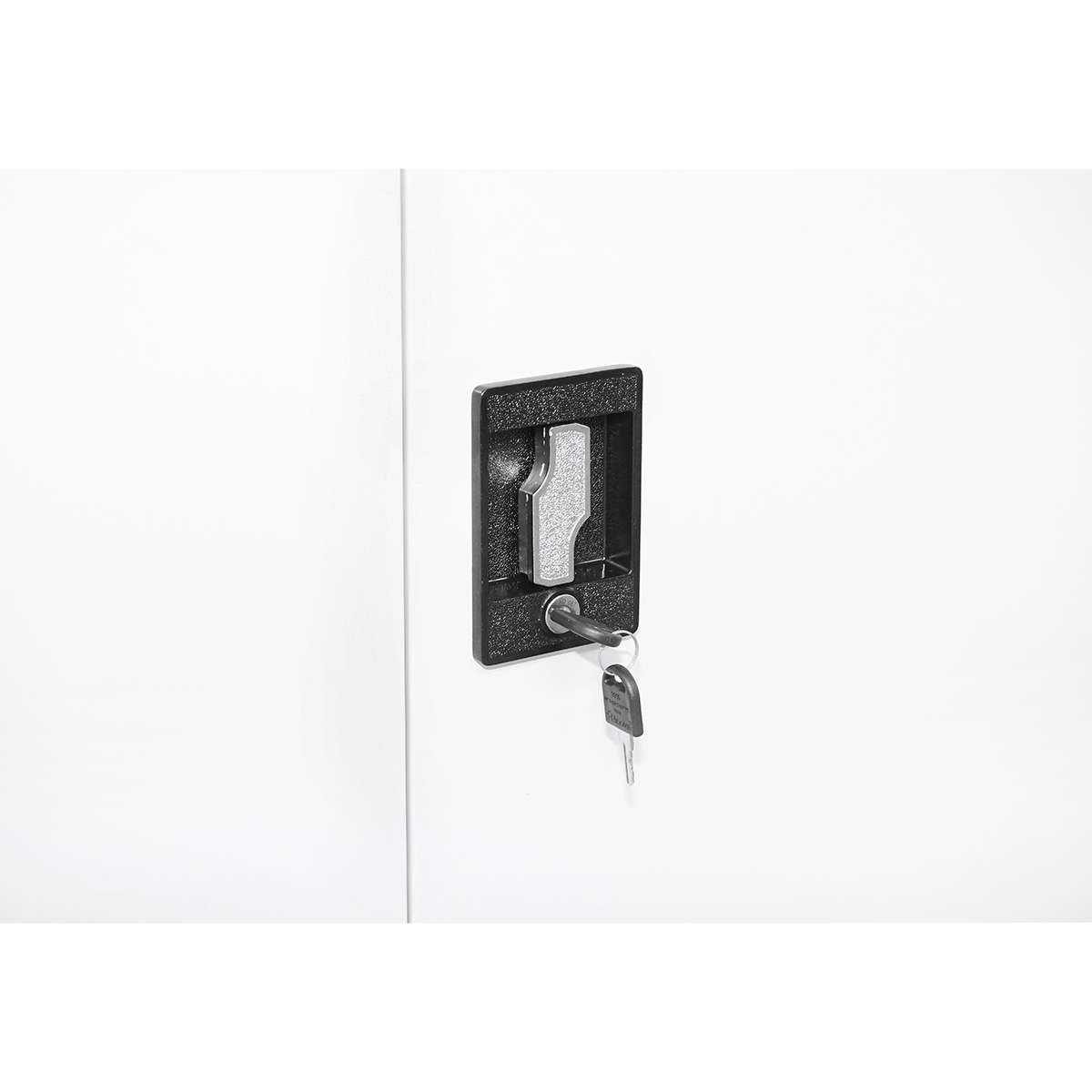 Dulap metalic fiset 1800x900x400mm cu 2 usi securizate, 4 polite, gri Breckner Germany - imagine 7