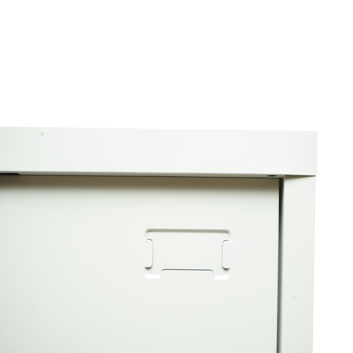 Dulap metalic fiset 600x400x900mm cu 2 usi securizate, 1 polita, gri Breckner Germany - imagine 10