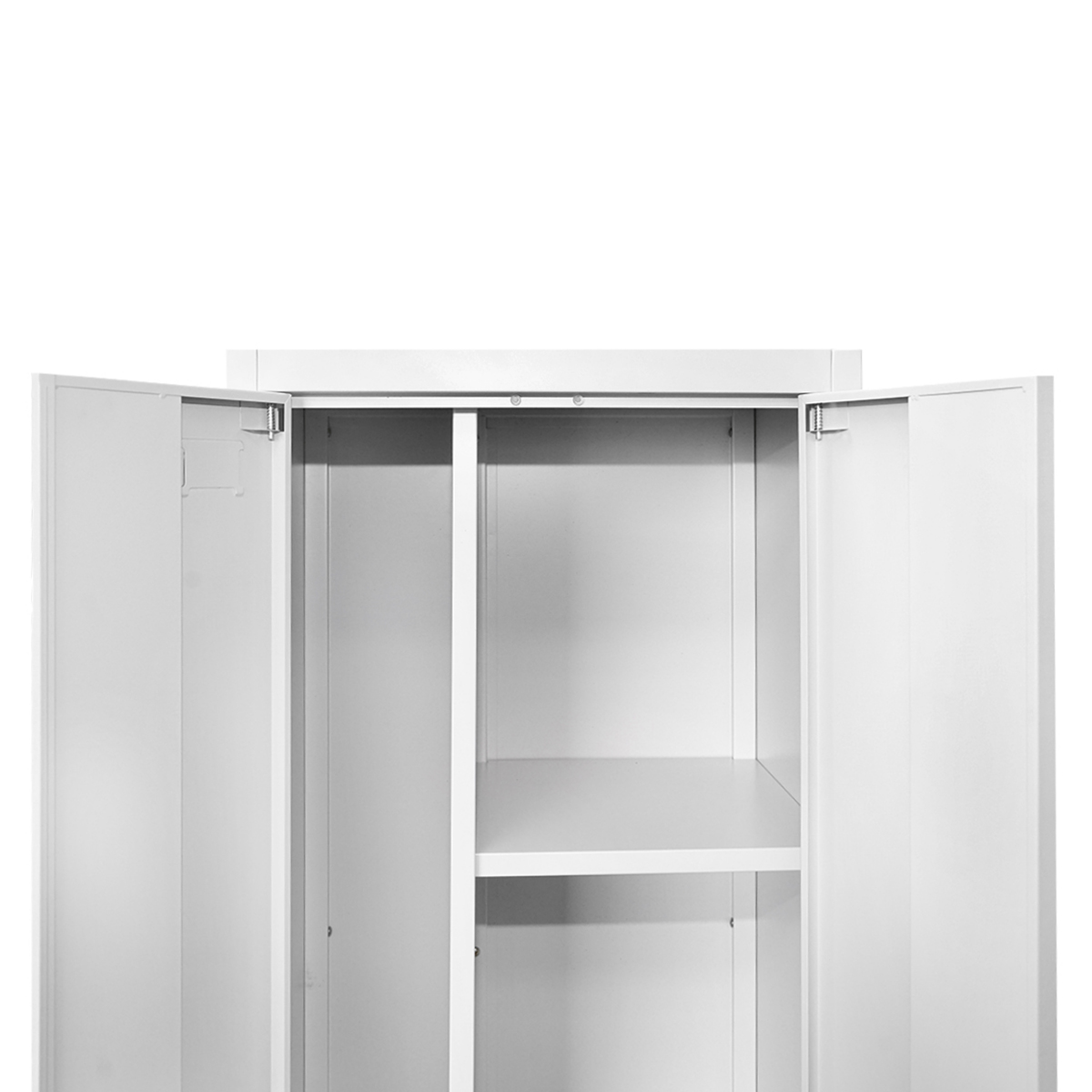 Dulap metalic fiset 1700x500x400mm cu 2 usi securizate, pentru produse curatenie, gri Breckner Germany - imagine 6