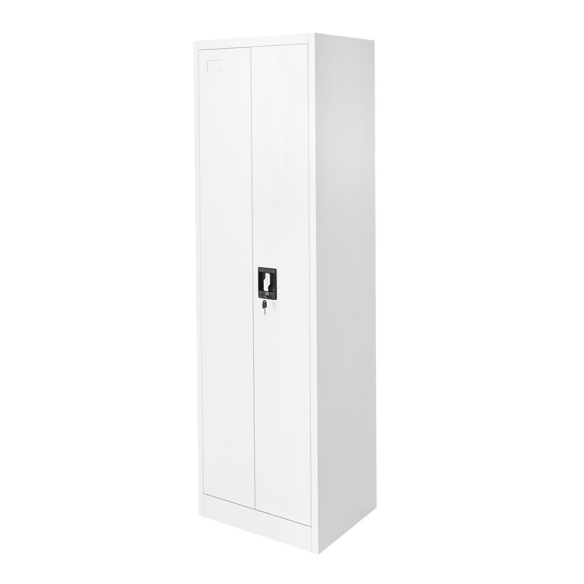 Dulap metalic fiset 1700x500x400mm cu 2 usi securizate, pentru produse curatenie, gri Breckner Germany - imagine 3